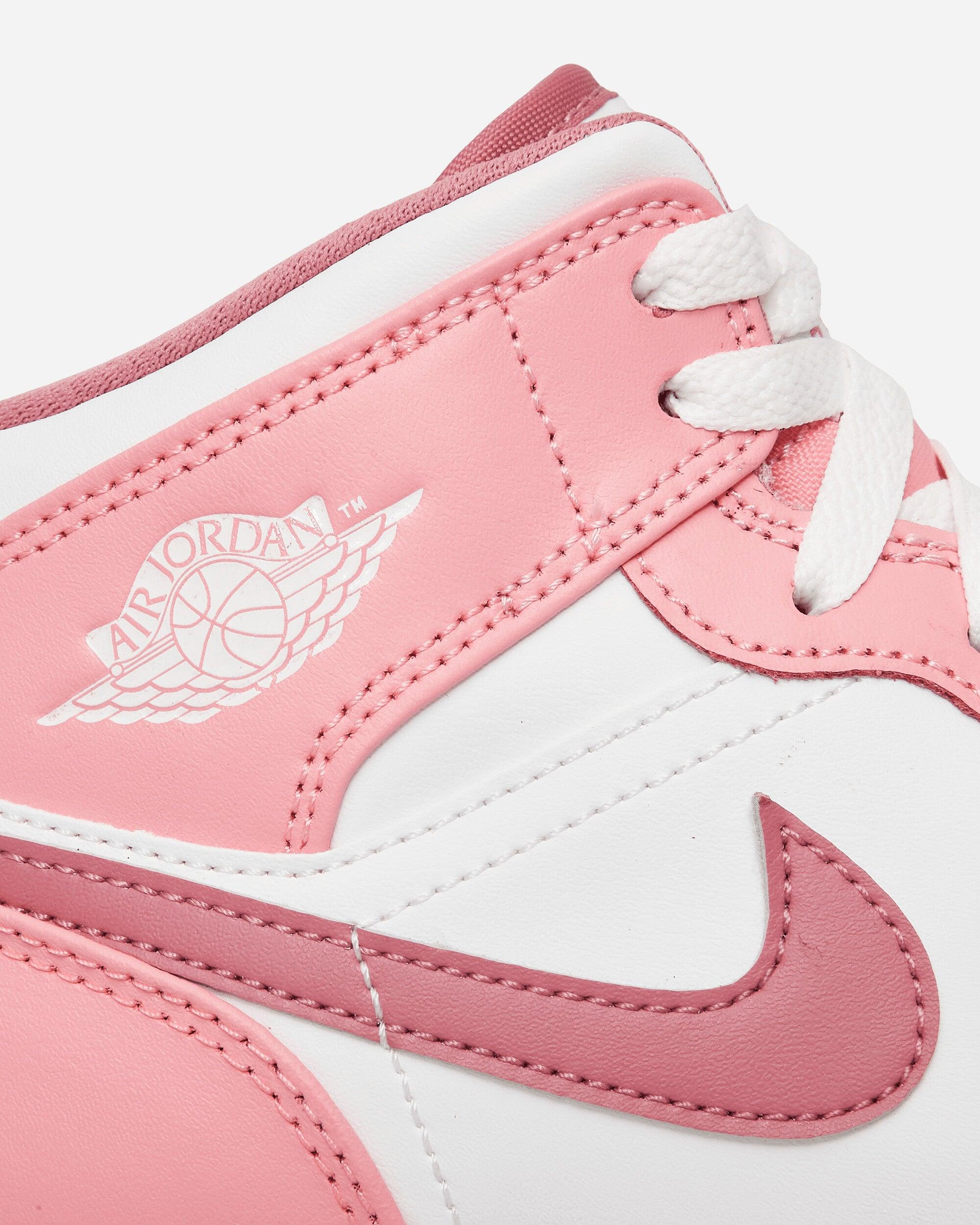 Nike Air Jordan 1 Mid (gs) Sneakers Coral Chalk / Desert Nike Air Jordan 1 Mid (gs) Sneakers Coral Chalk / Desert