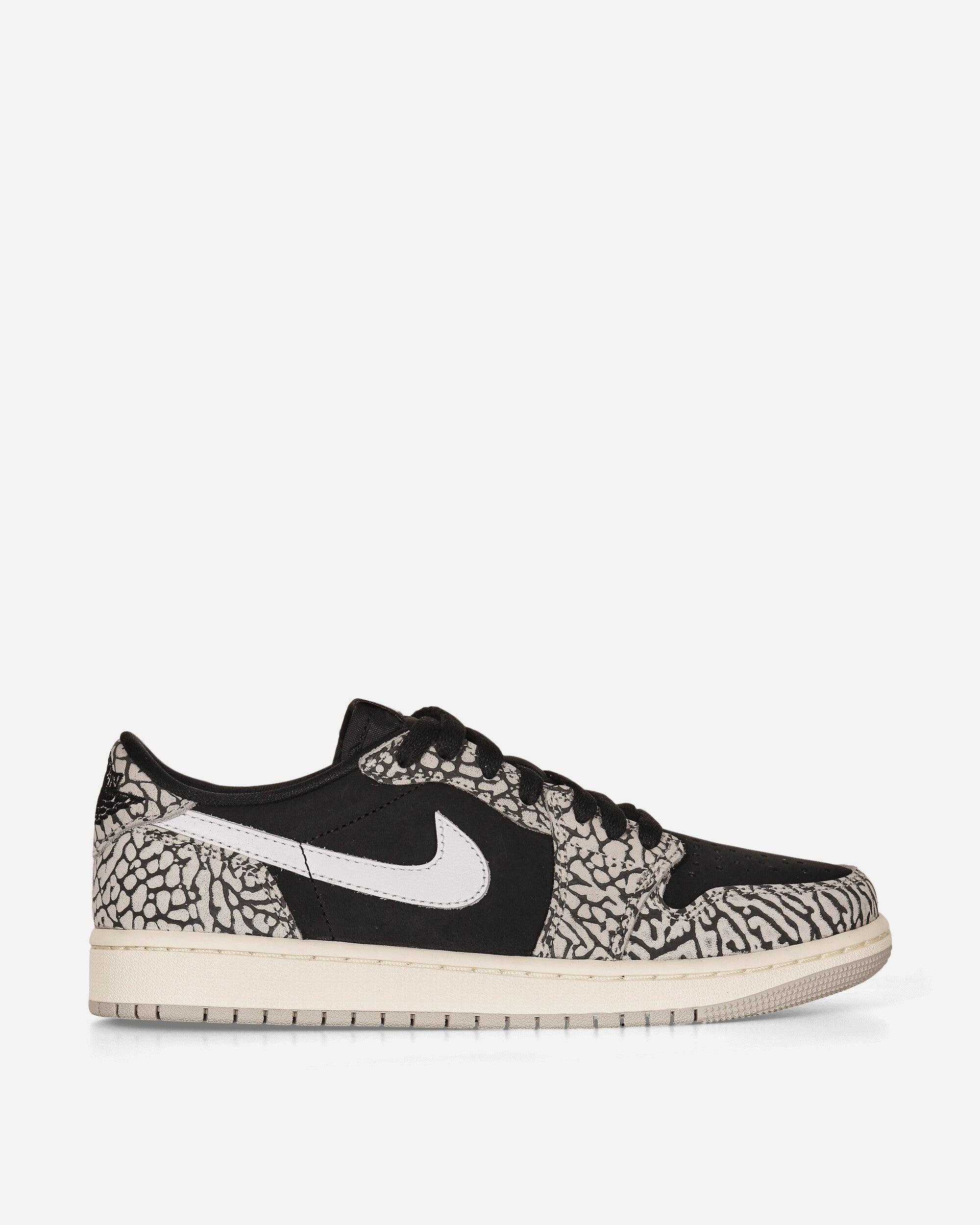 Nike Wmns Air Jordan 1 Retro Low Og Black Cement Sneakers Black / Muslin in  White for Men | Lyst