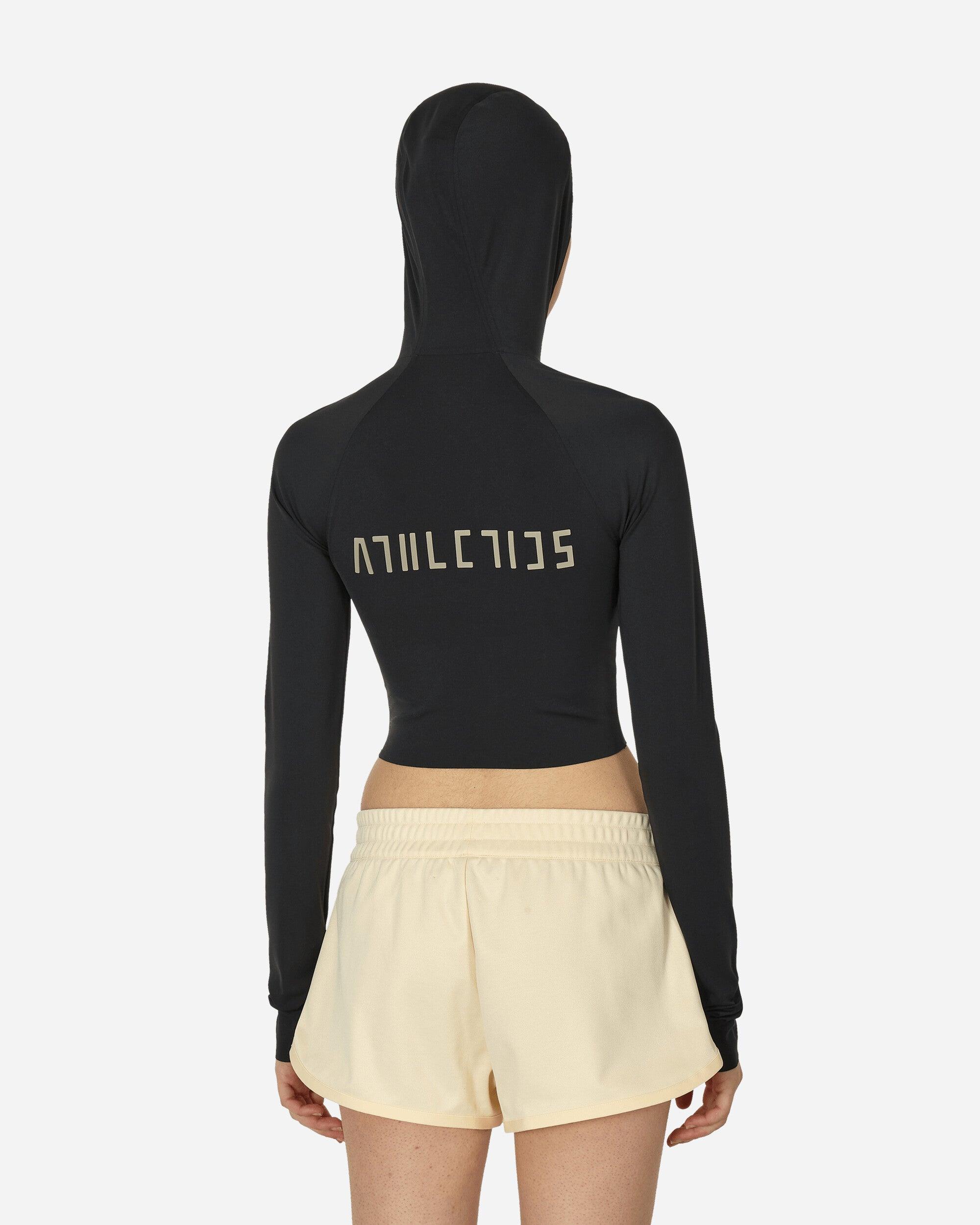 adidas Fear Of God Athletics Crop Hoodie in Black Lyst
