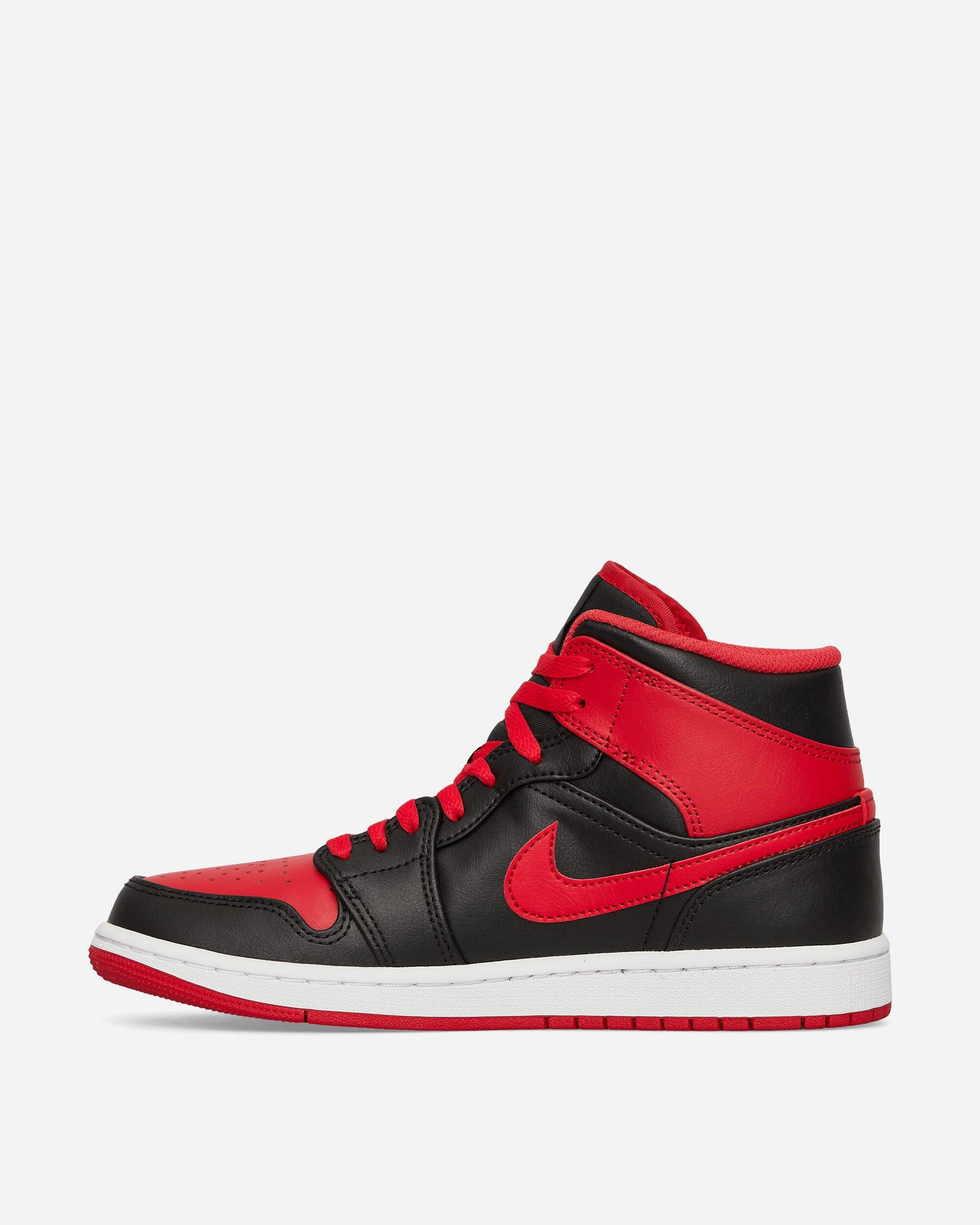 Nike Air Jordan 1 Mid Alternate Bred Sneakers Black / Fire Red / White for  Men | Lyst UK