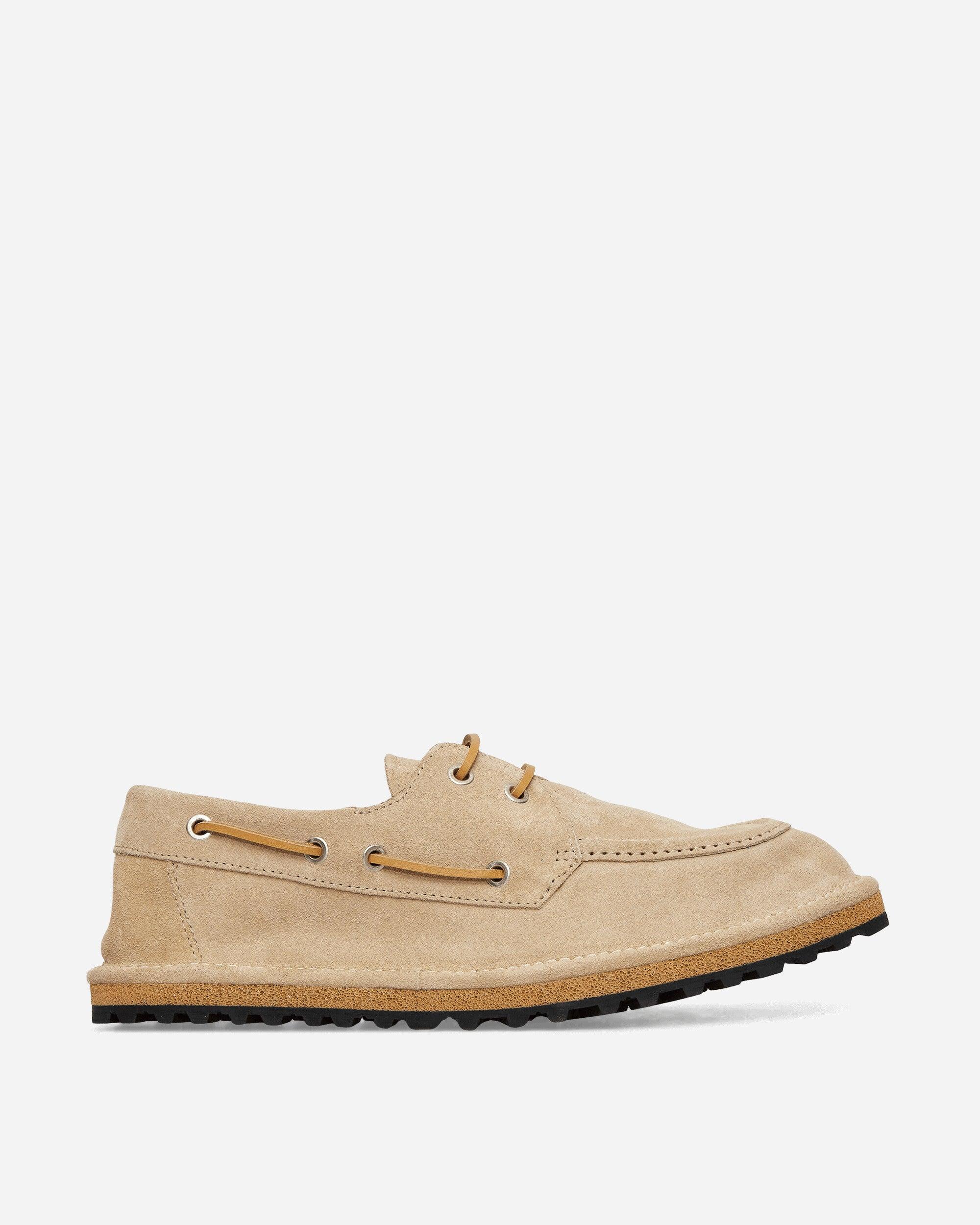 Dries Van Noten Suede Boat Shoes Beige in White for Men Lyst UK