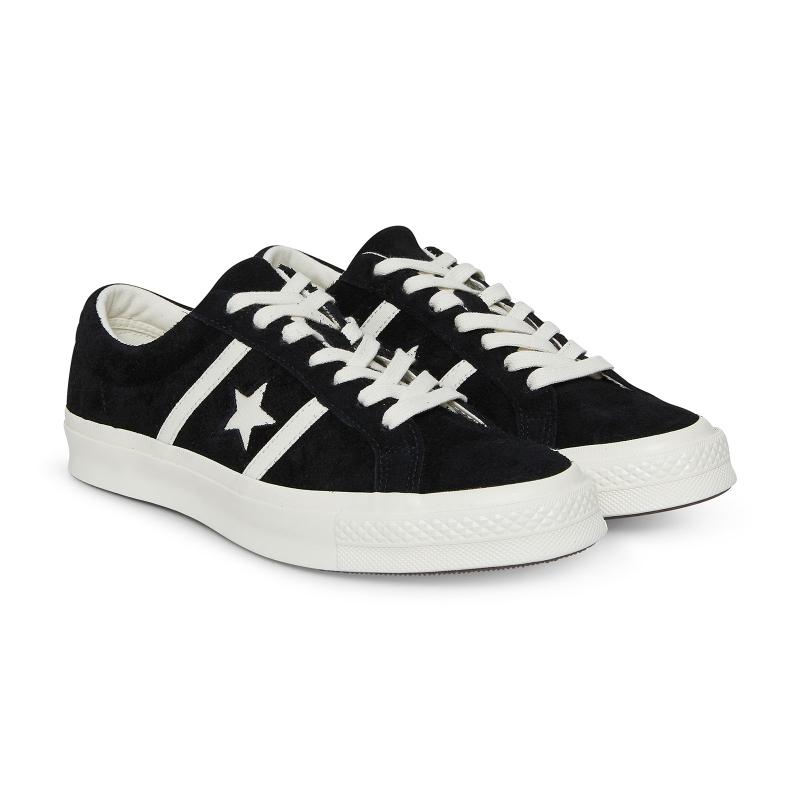 Converse Suede One Star Academy Ox in Black for Men | Lyst