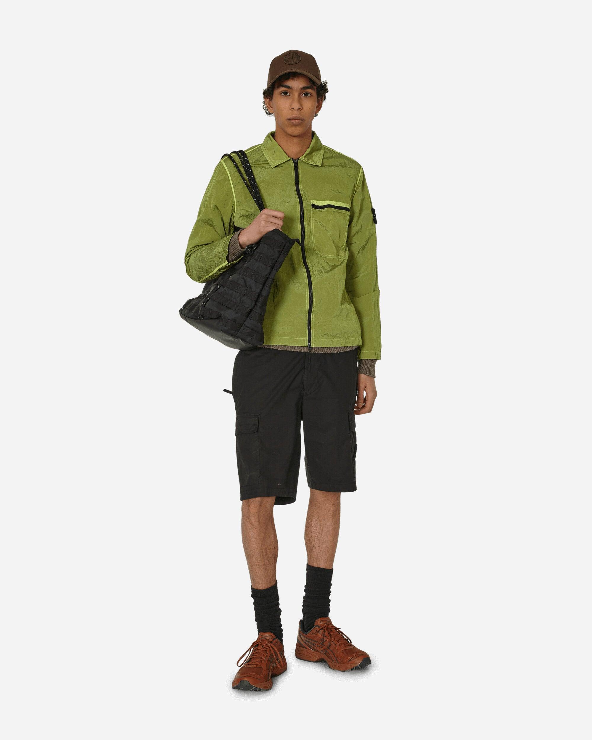 Stone Island Nylon Metal Overshirt Lemon in Green for Men | Lyst