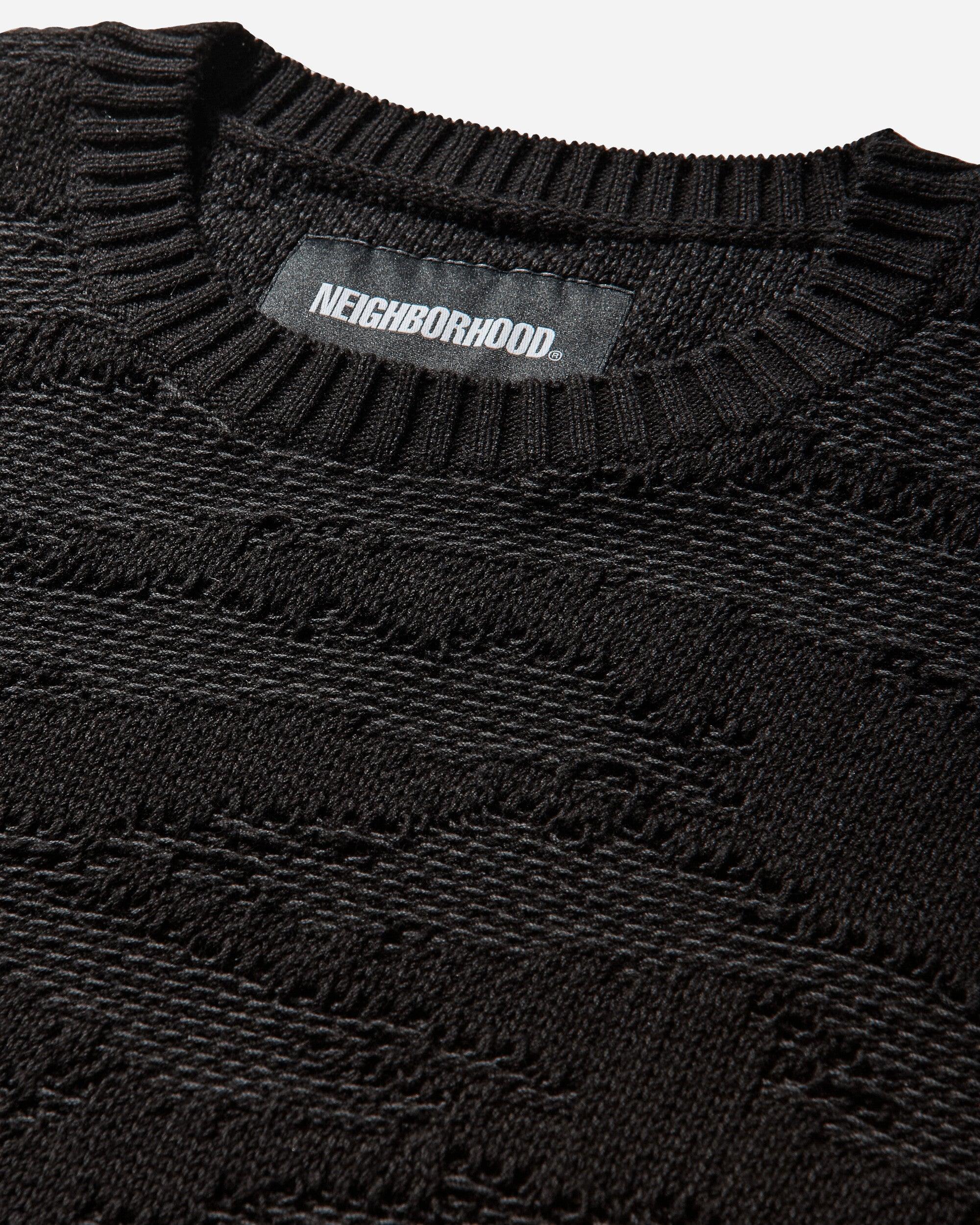 Neighborhood S Camo Pattern Crewneck Sweater in Black for Men | Lyst