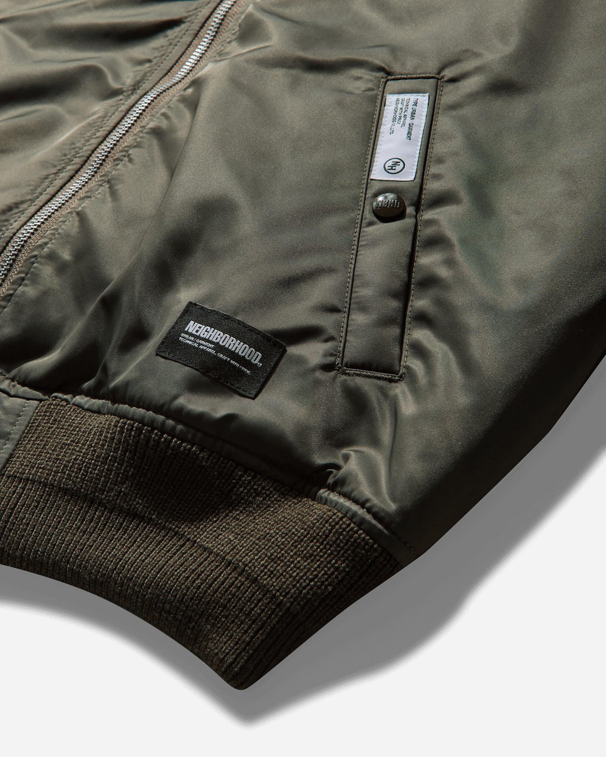 Neighborhood Men S Ma-1 Flight Jacket Mod Olive Drab in
