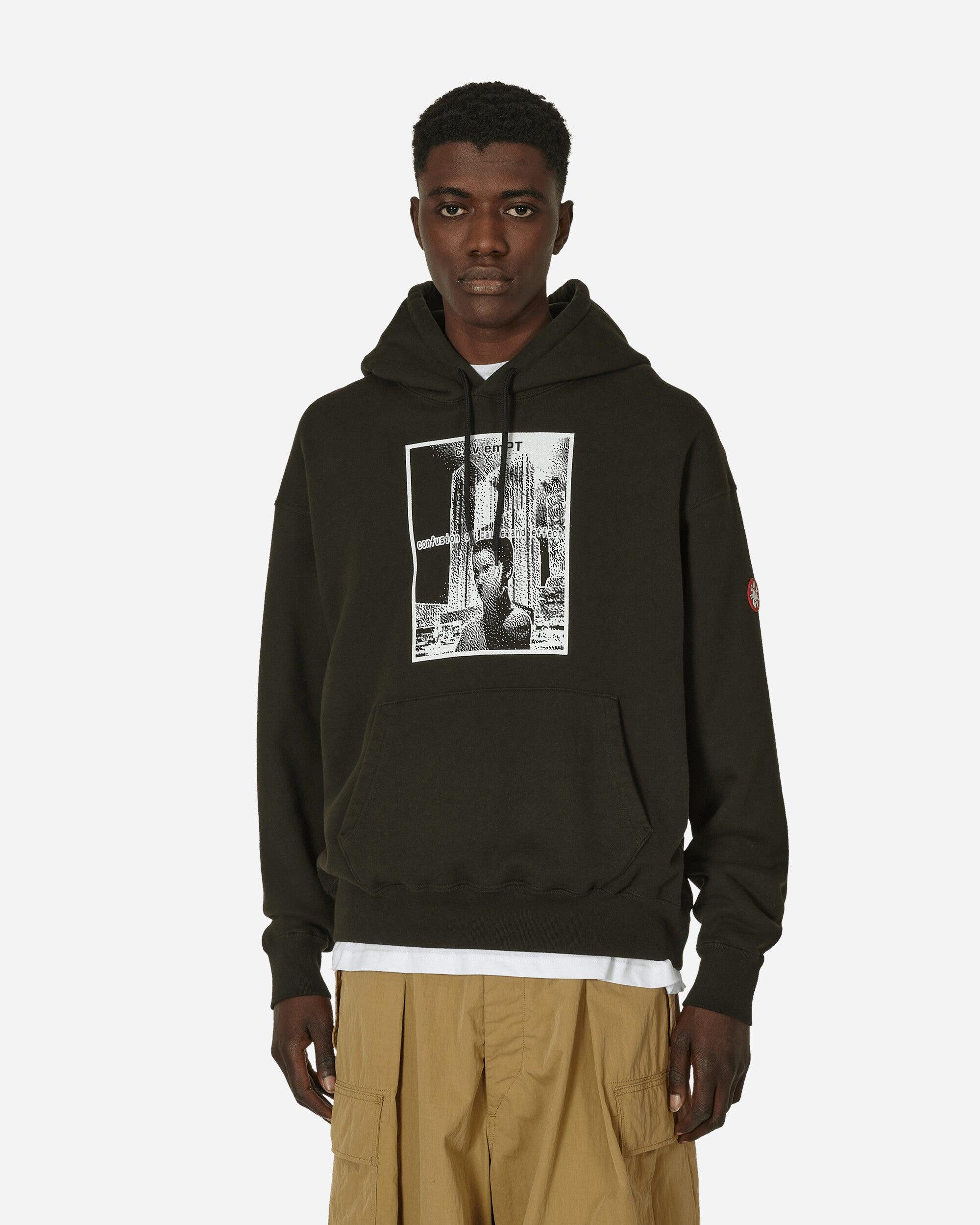 Cav Empt Confusion Heavy Hooded Sweatshirt in Black for Men Lyst UK