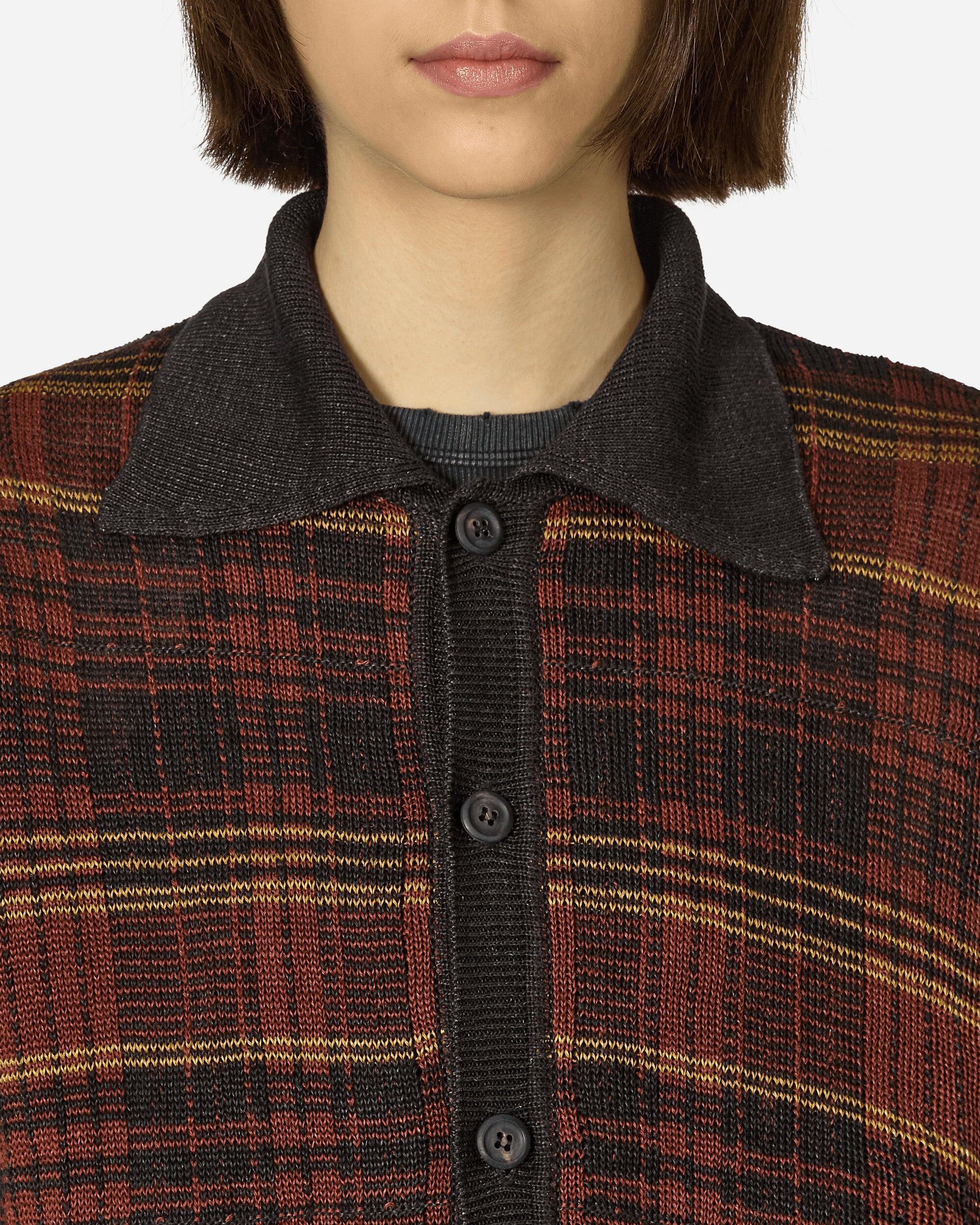 Our Legacy Evening Polo Rust Geezer Check in Brown | Lyst UK