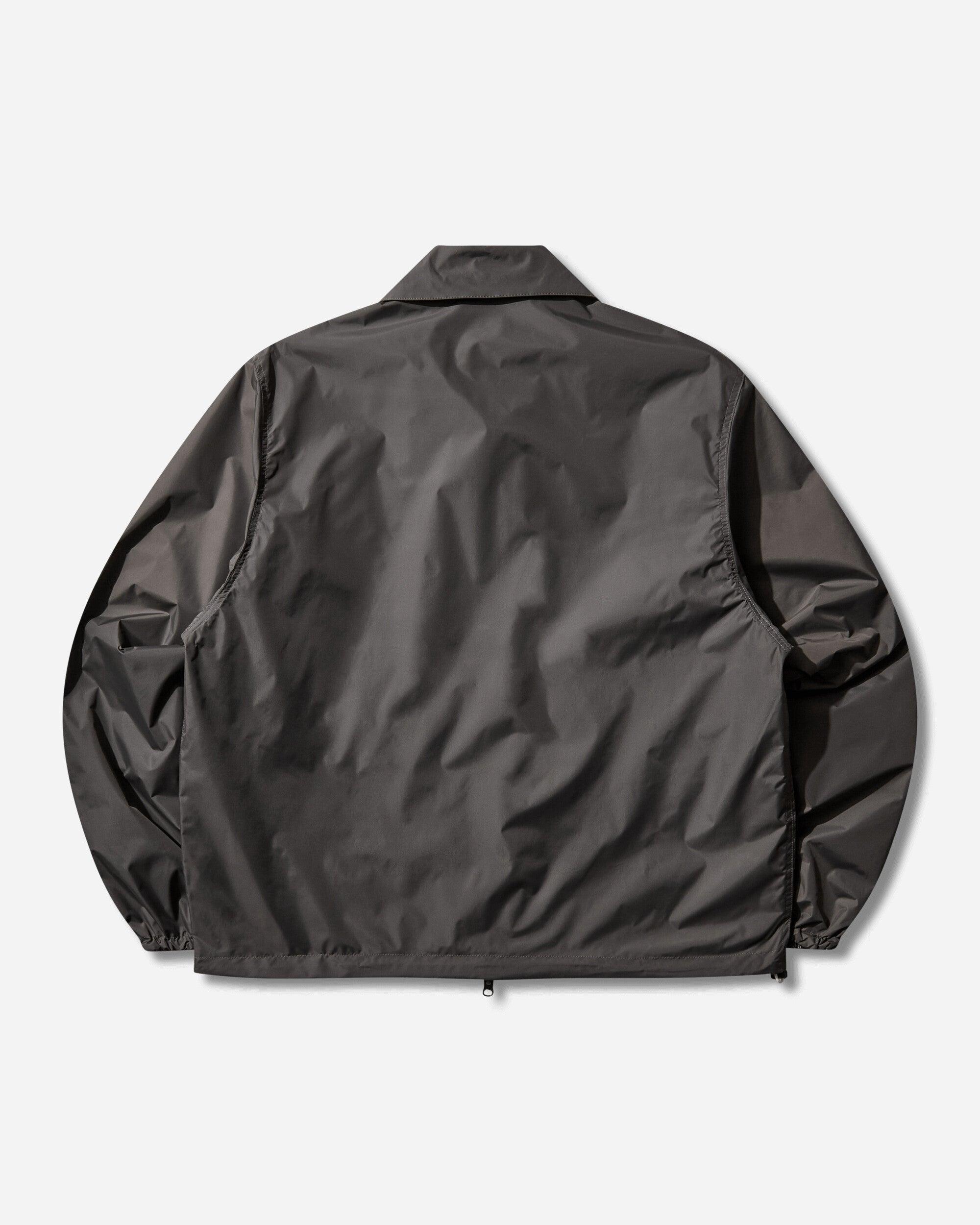 GR10K Men S Tecno App Reversible Jacket Asphalt Grey in Black for