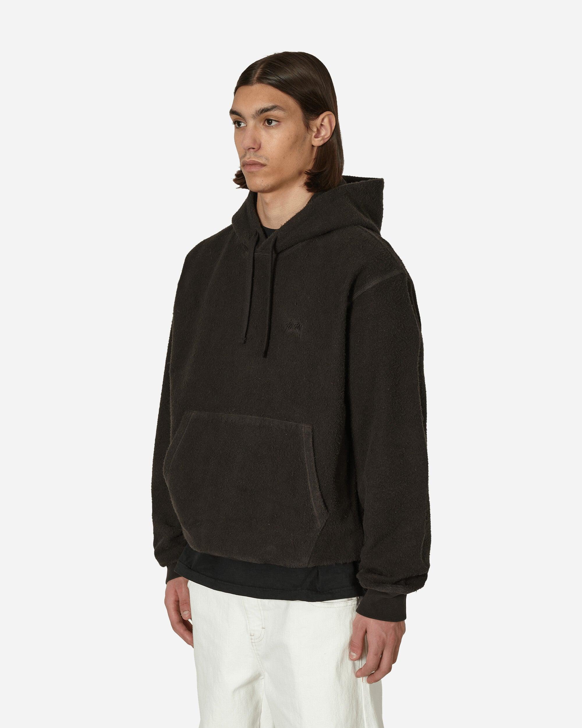 Inside Out Fleece Hooded Sweatshirt Black