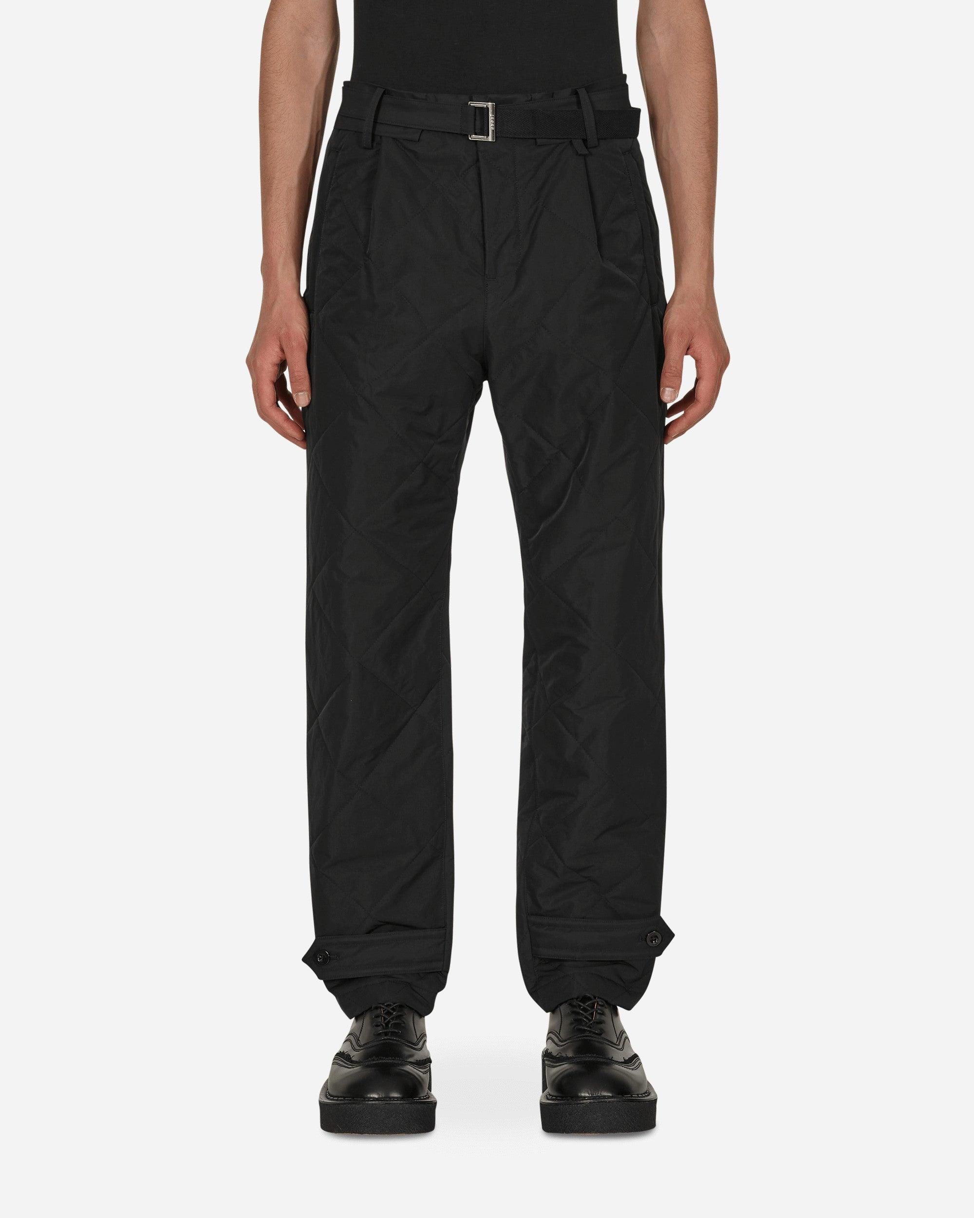 Sacai Synthetic Quilted Pants in Black for Men | Lyst