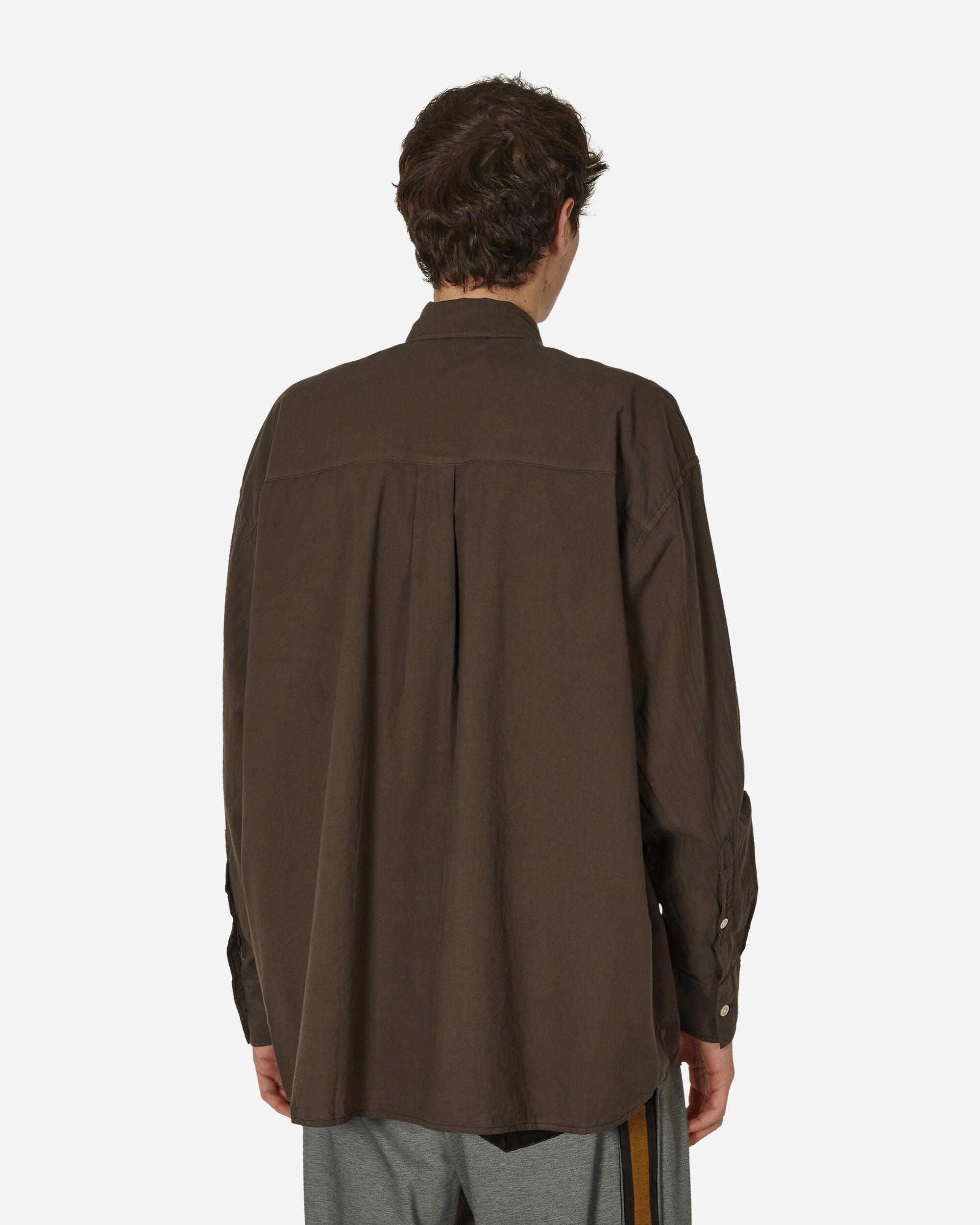 Our Legacy Borrowed Bd Shirt Faded in Brown for Men | Lyst