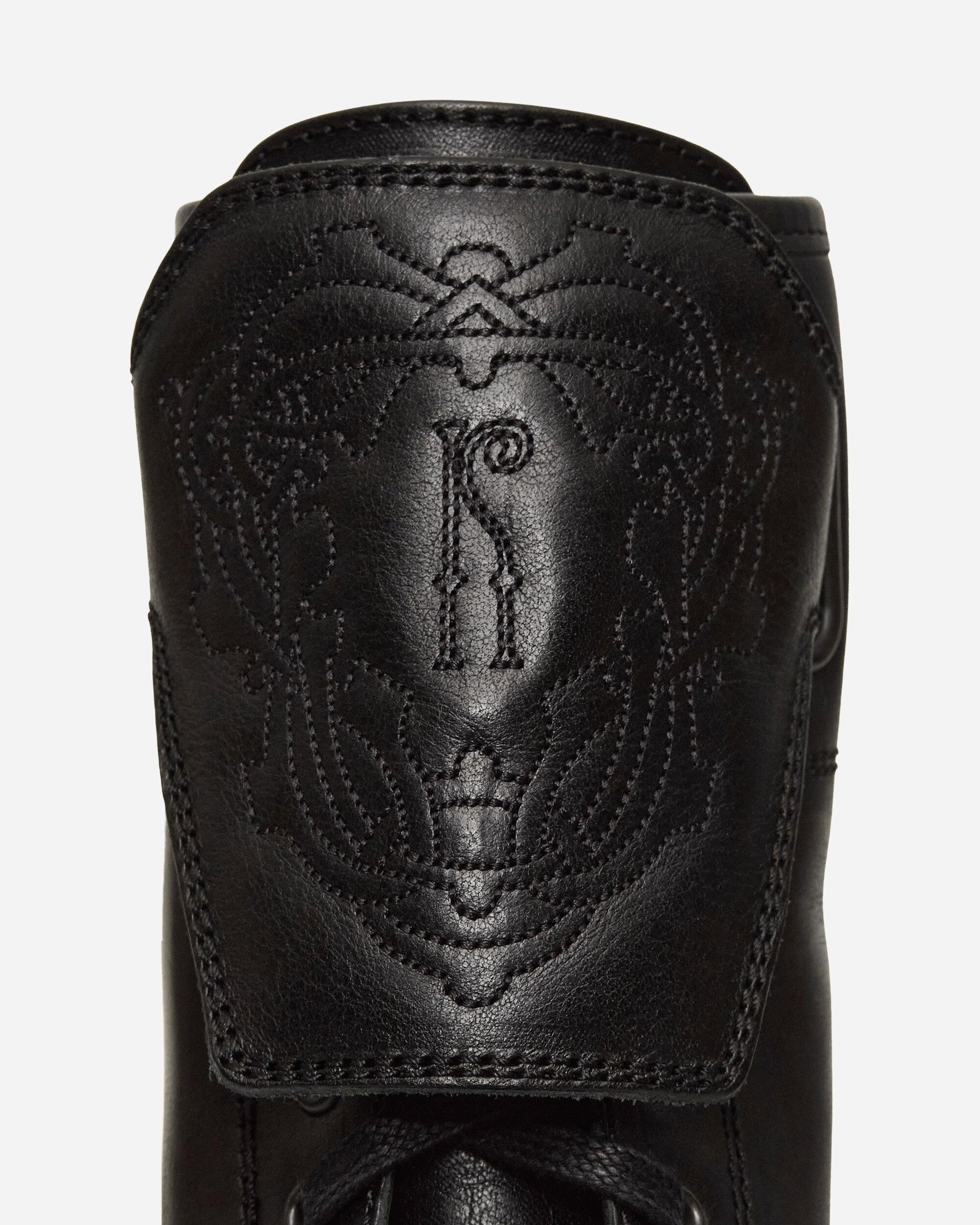 Kiko Kostadinov Men S Fitz Military Boots Petrol in Black for Men 