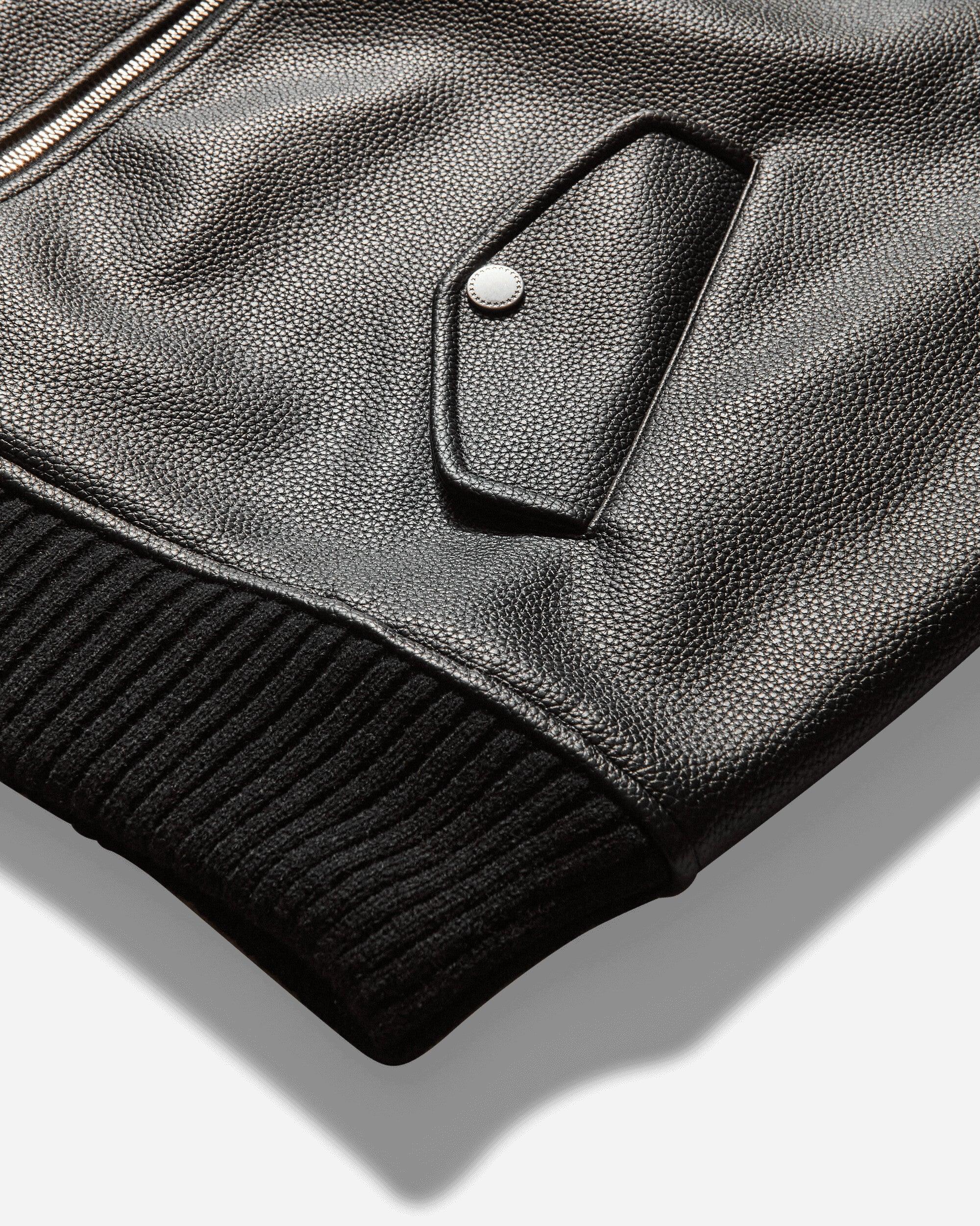 AFB Men S Studded Bomber Jacket in Black for Men | Lyst UK