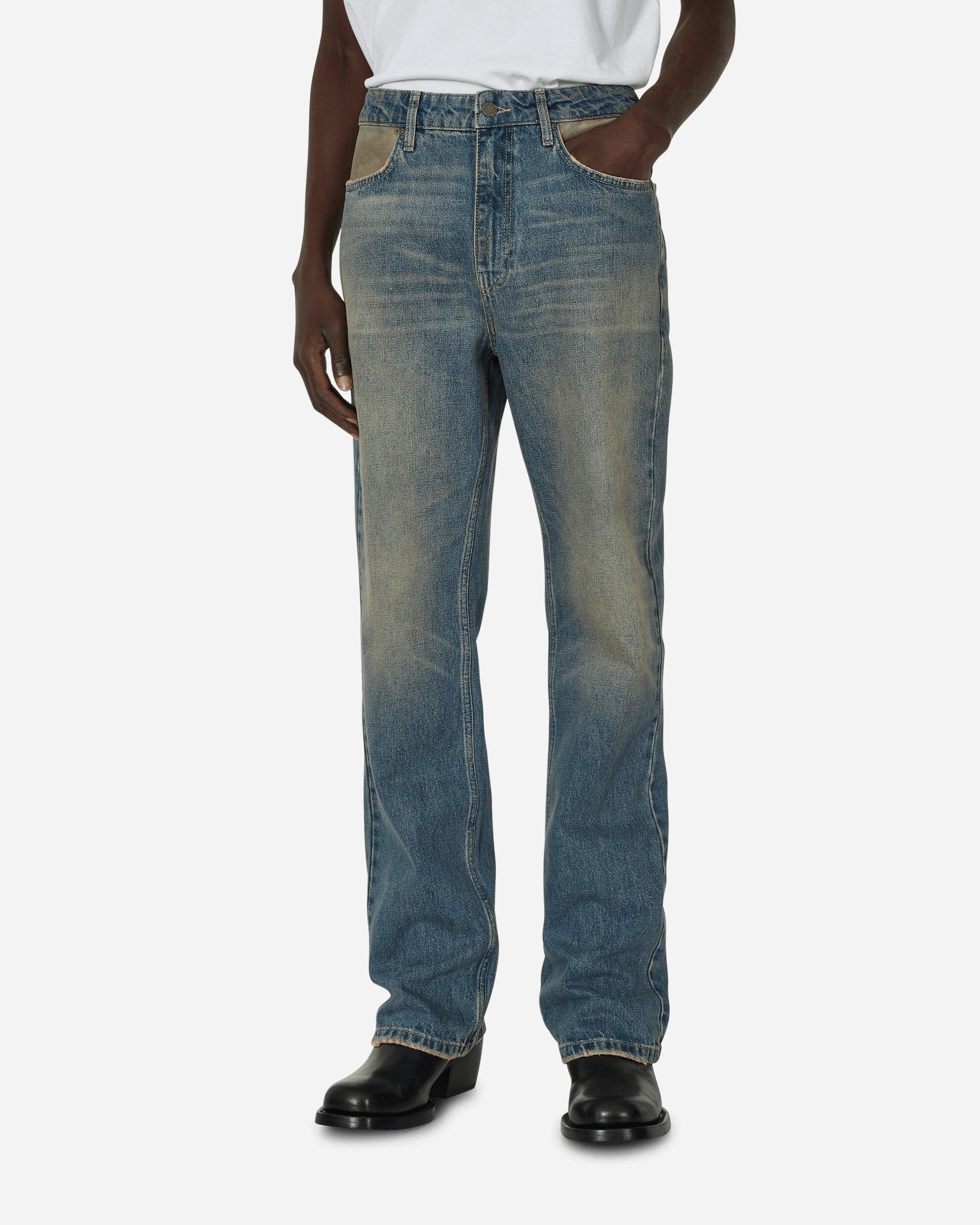 Guess USA Stained Denim Flare Jeans Light Wash in Blue for Men | Lyst UK