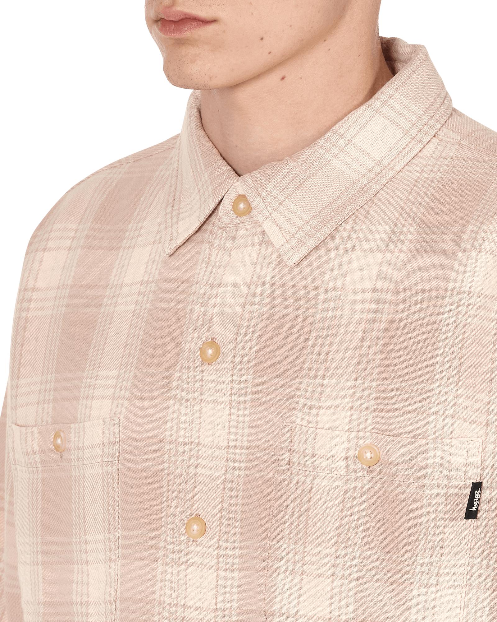 Stussy Cotton Beach Plaid Shirt in Dusty Rose (Pink) for Men - Lyst