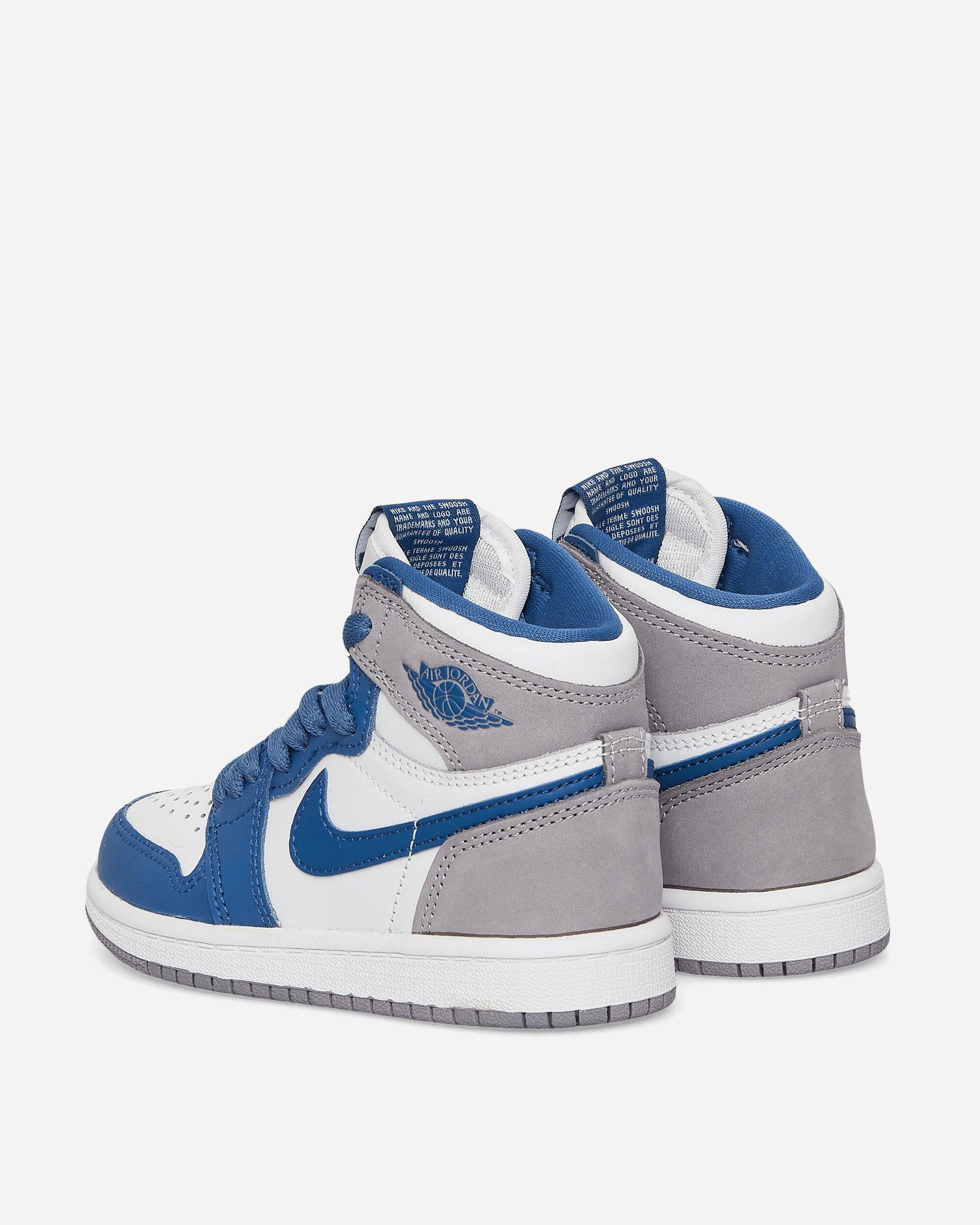 Nike Air Jordan 1 High Leather High-top Trainers in Blue | Lyst