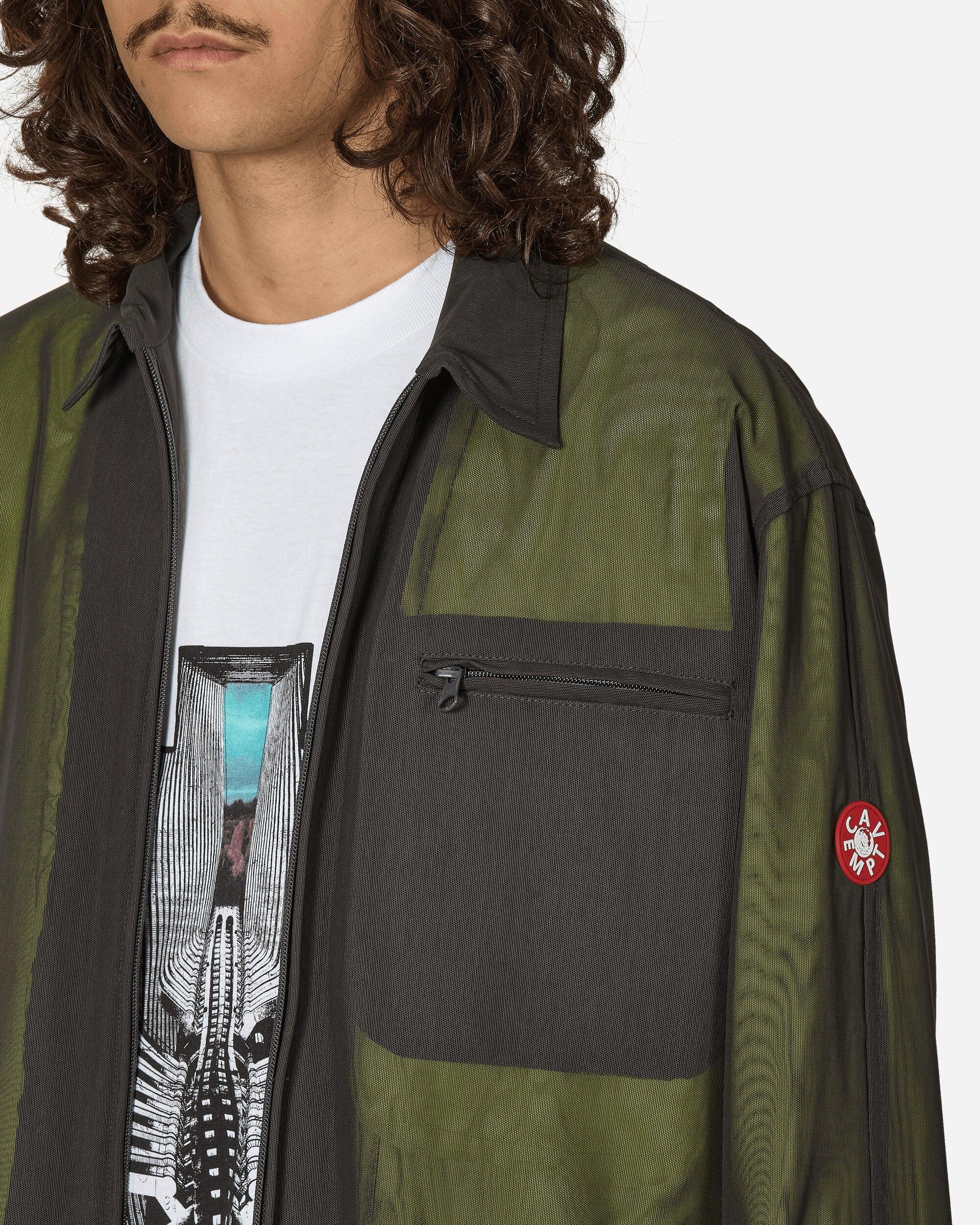 Cav Empt Lined Powernet Zip Jacket Charcoal in Green for Men | Lyst