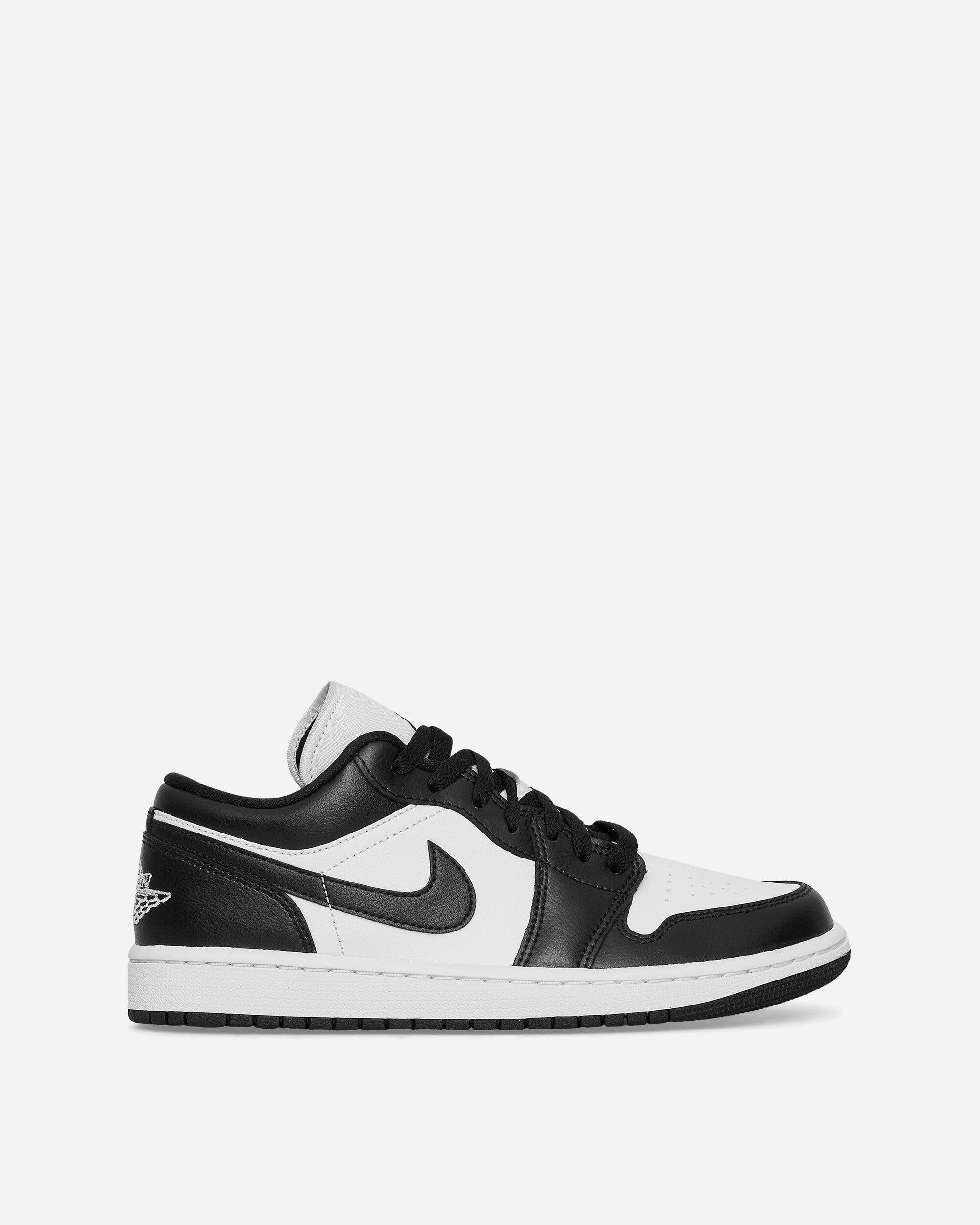 Nike Air Jordan 1 Low Chunky Sole Leather Low-top Trainers in Black | Lyst  UK