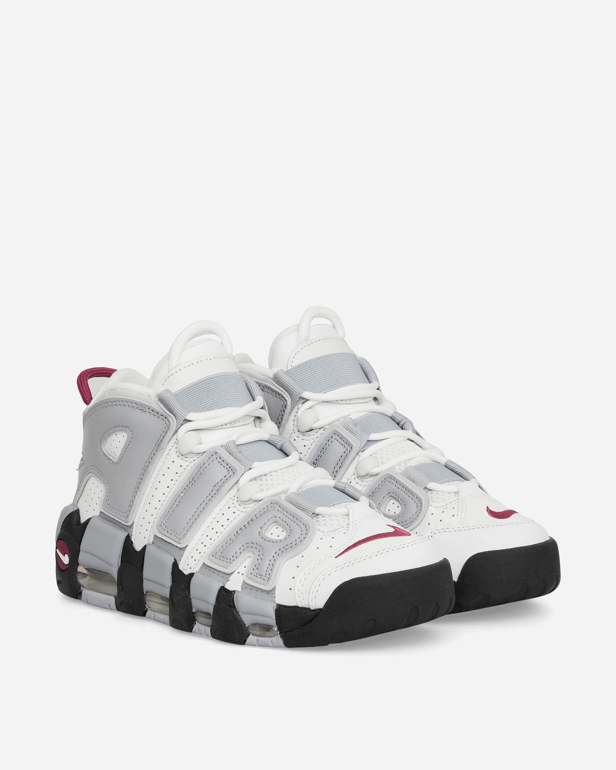 Nike Air More Uptempo Leather High-top Trainers in White | Lyst