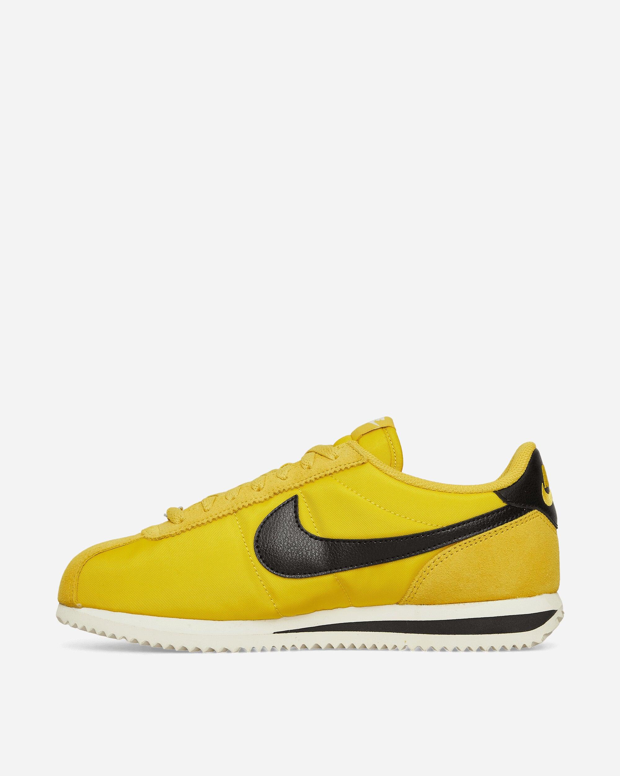 Nike Wmns Cortez Sneakers Vivid Sulfur / Black in Yellow for Men | Lyst