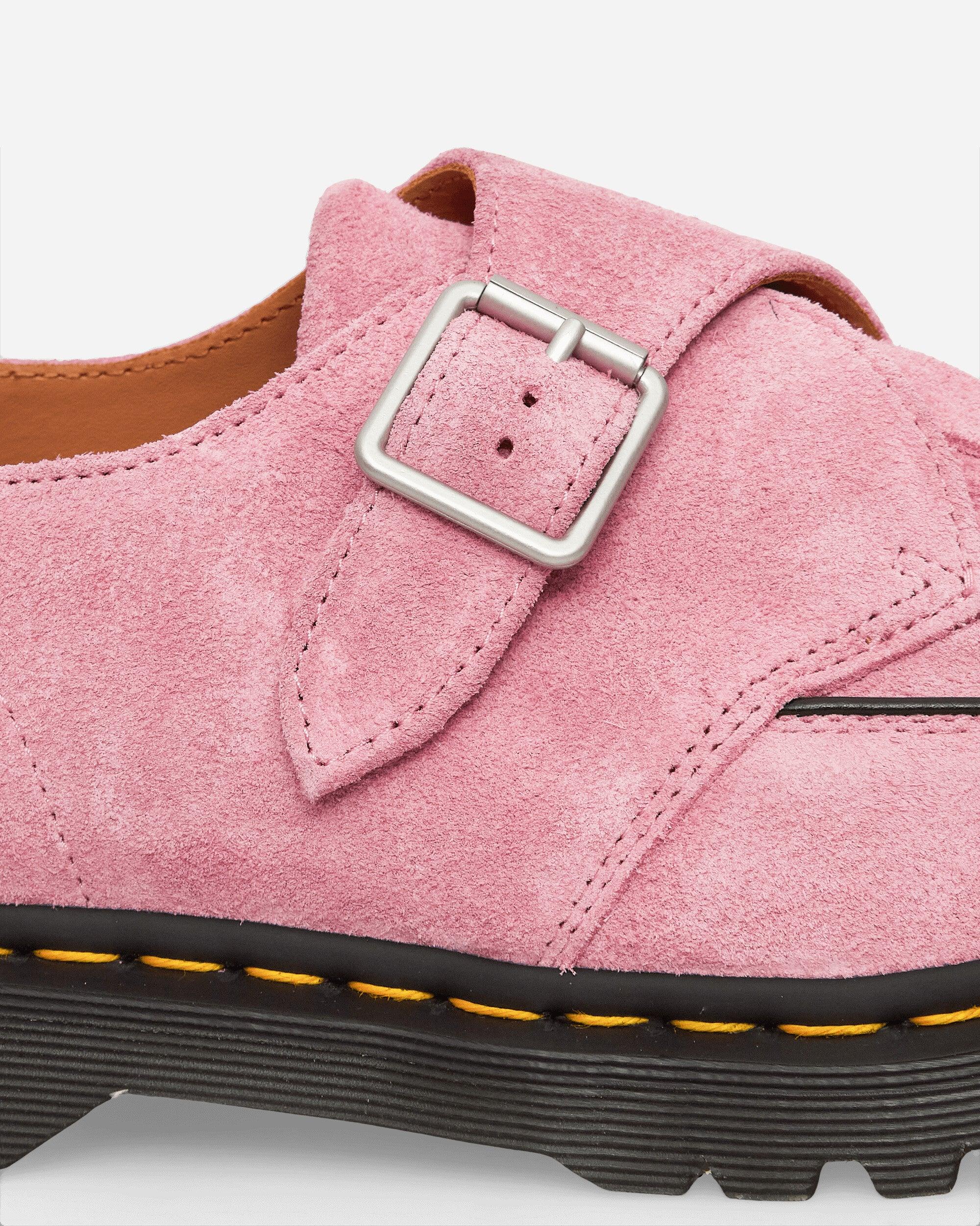 Dr. Martens x Ramsey Monk KLT  Pink suede kiltie fringe buckle creepers Dr. Martens Ramsey Monk KLT Pink Suede Leather Creepers  main image 2