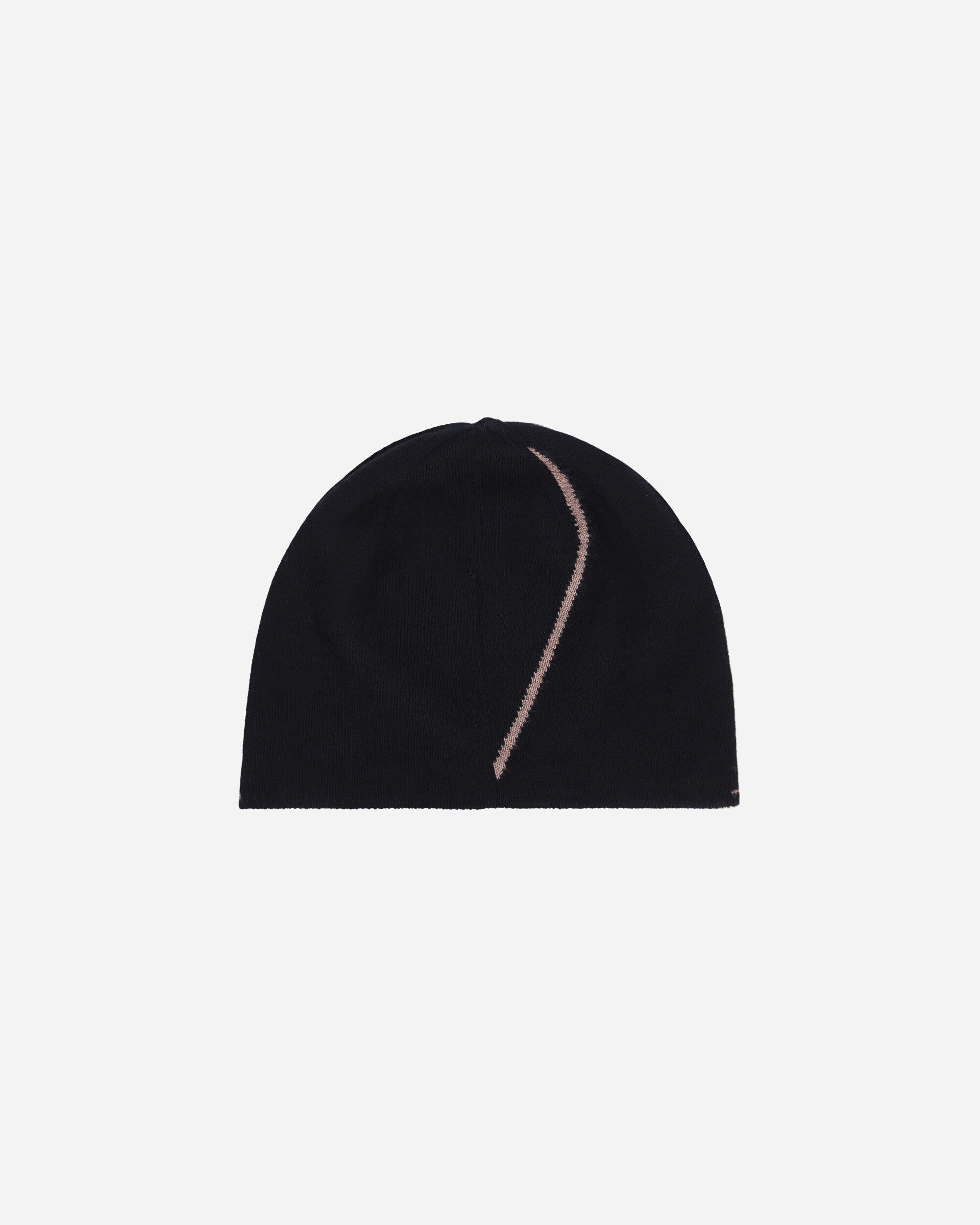 ROA Men's Logo Jacquard Beanie Hat in Black