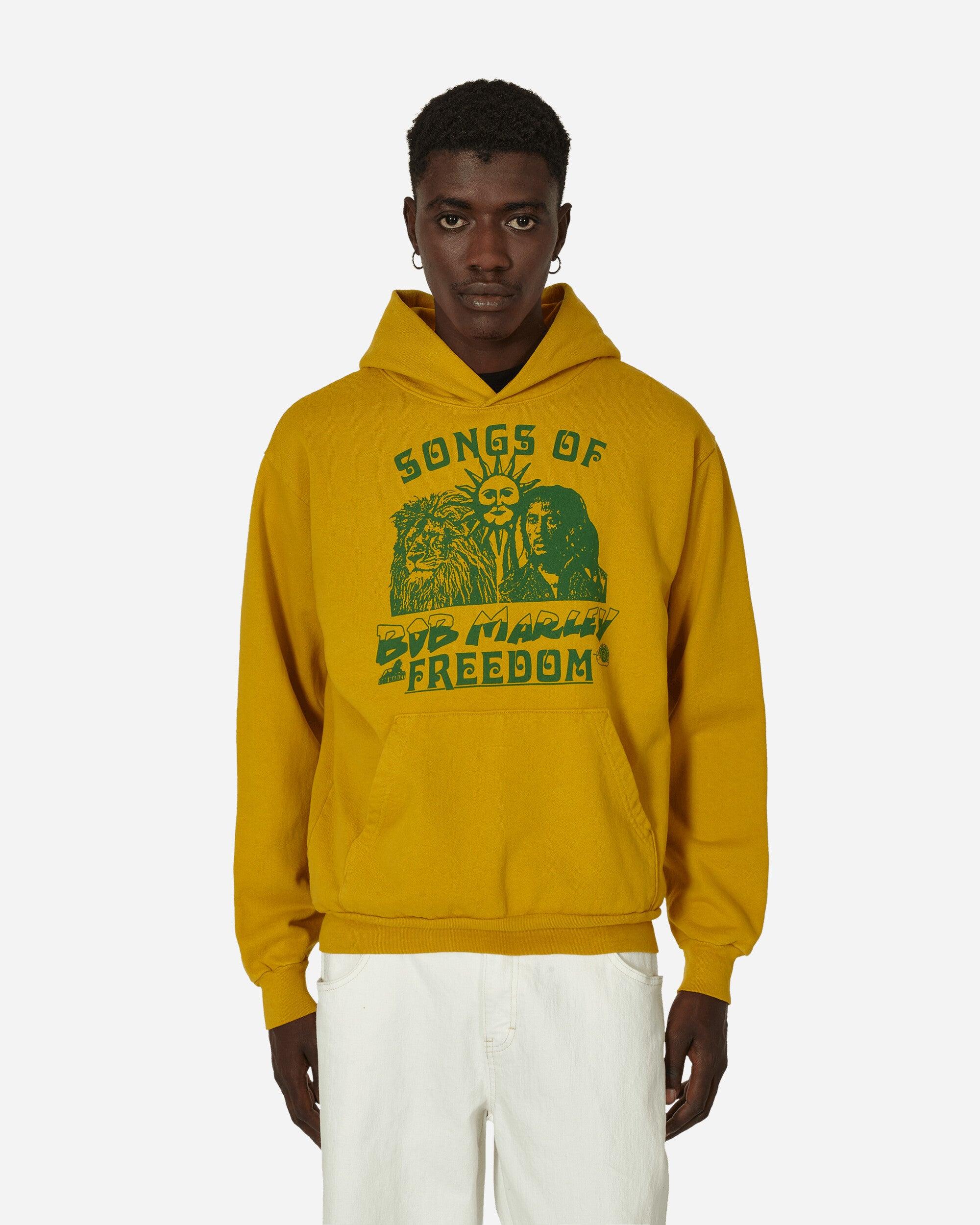 ONLINE CERAMICS Bob Marley Songs Of Freedom Hooded Sweatshirt Dijon in  Yellow for Men | Lyst