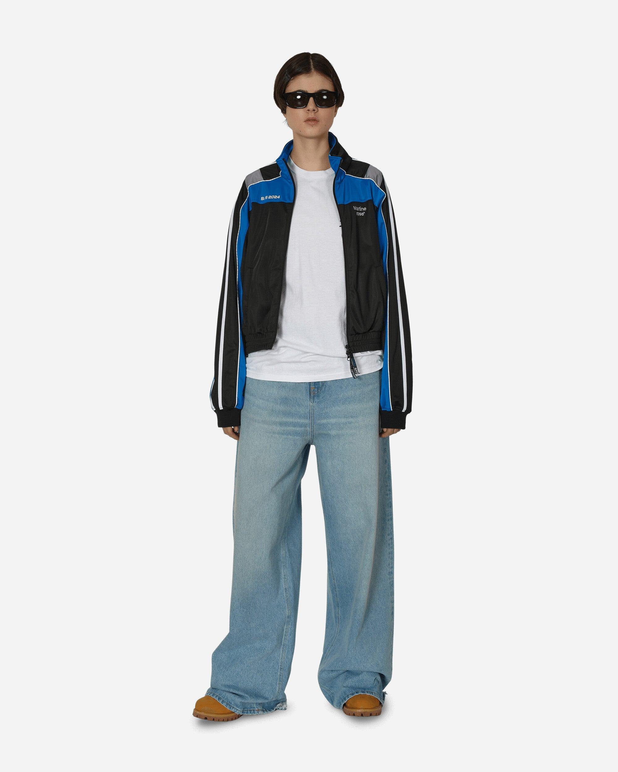Martine Rose Extended Wide Leg Jeans Bleached Wash in Blue | Lyst