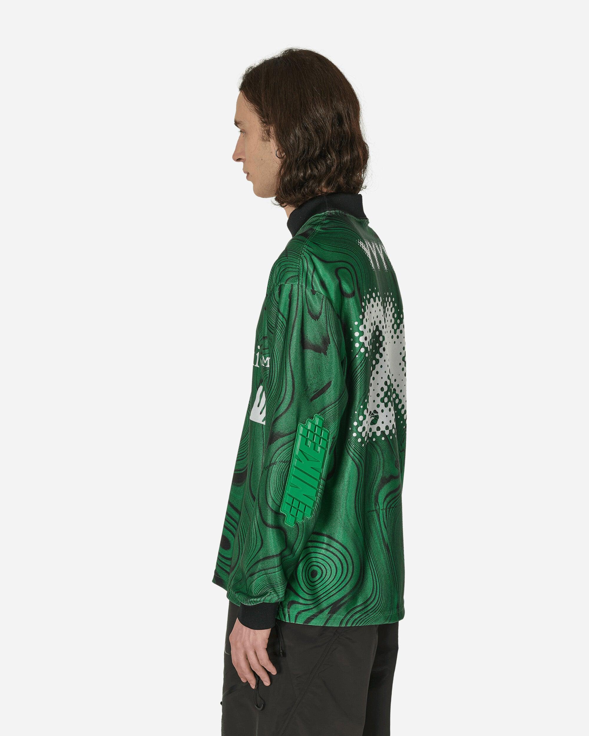 Nike Off-white Jersey Longsleeve T-shirt Kelly in Green for Men