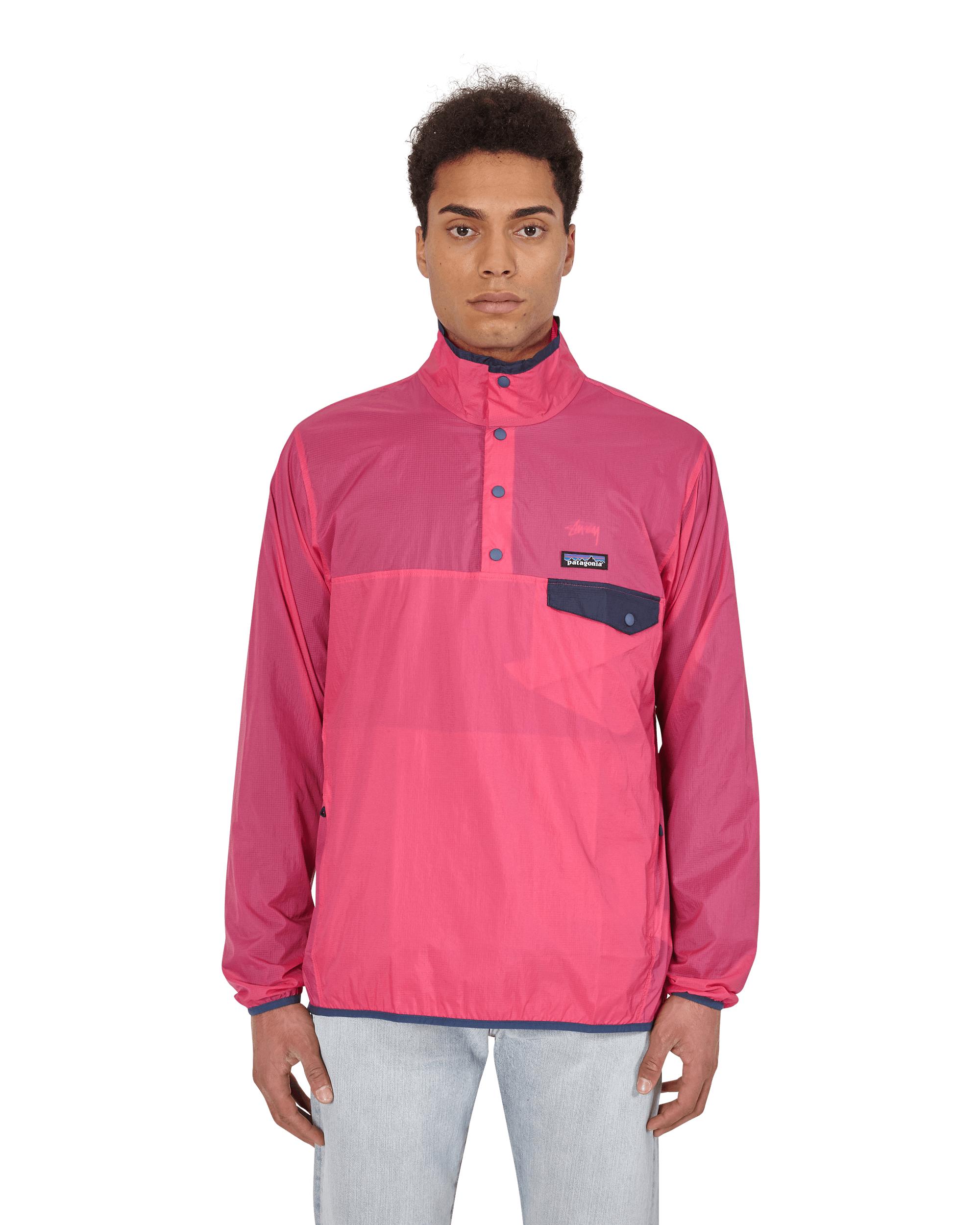 Patagonia Ultra Pink Mens Houdini Snap-t Pullover for Men | Lyst