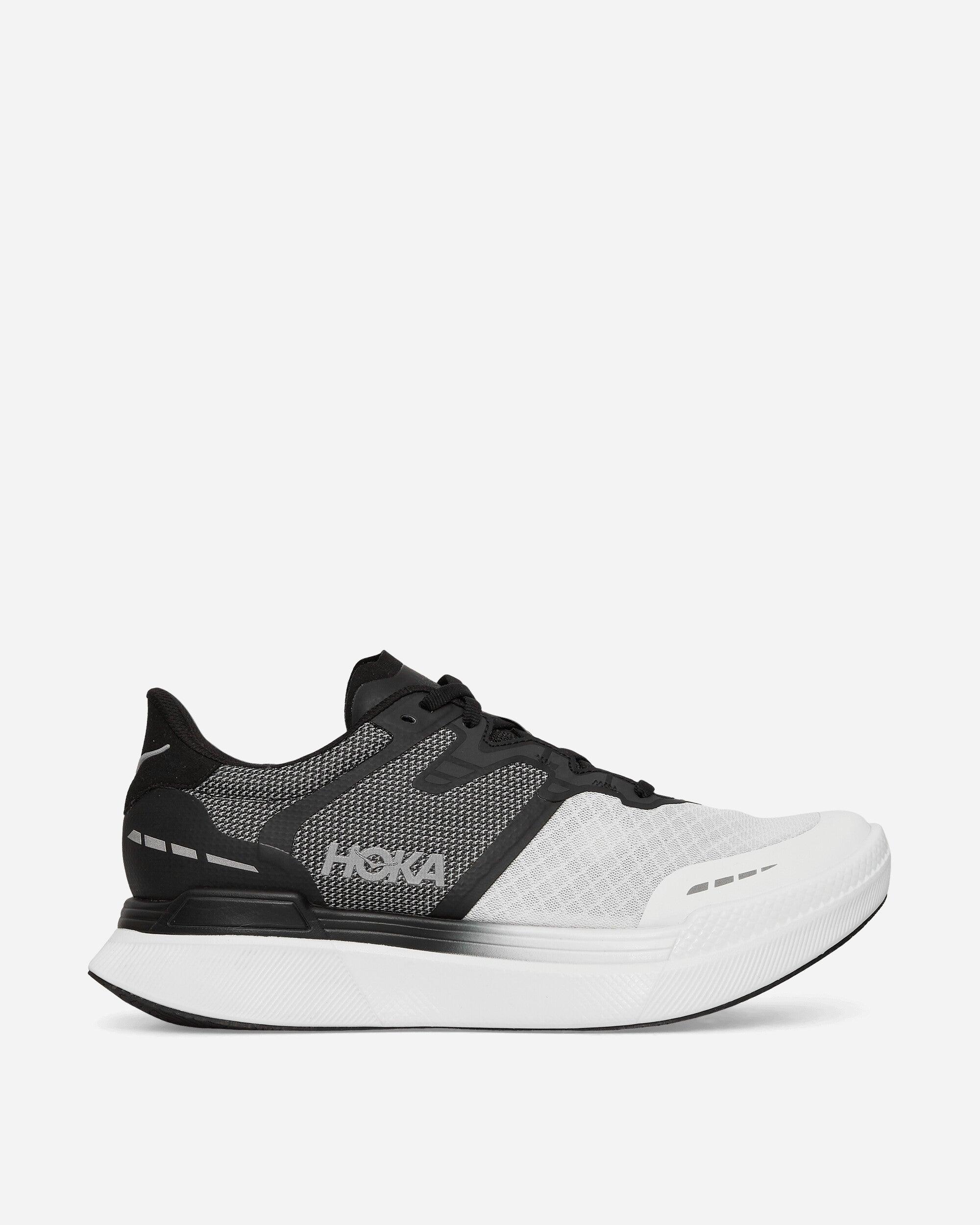 hoka black and white