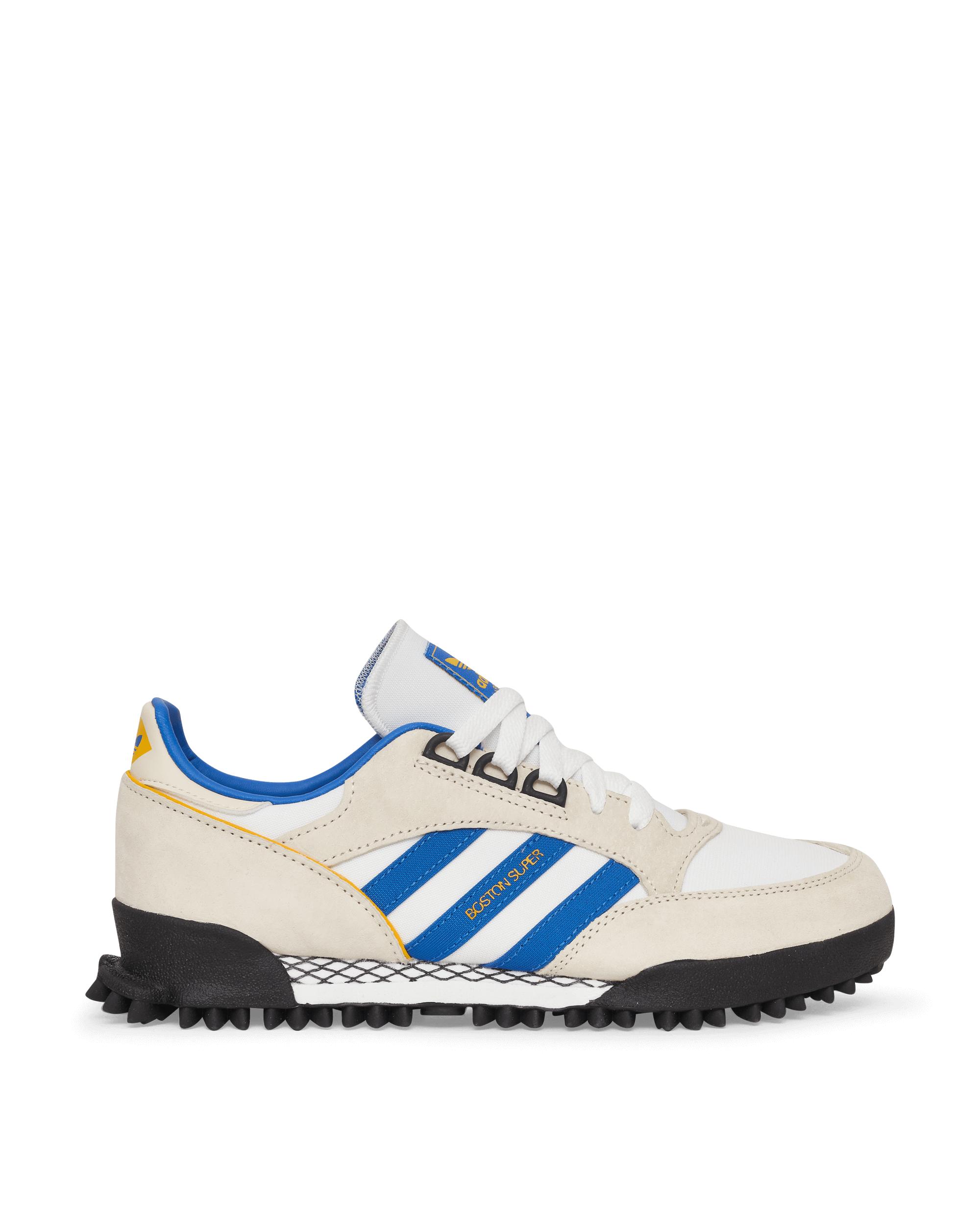 adidas Originals Leather Boston Super X Marathon Sneakers Cream White/blue  40 for Men | Lyst