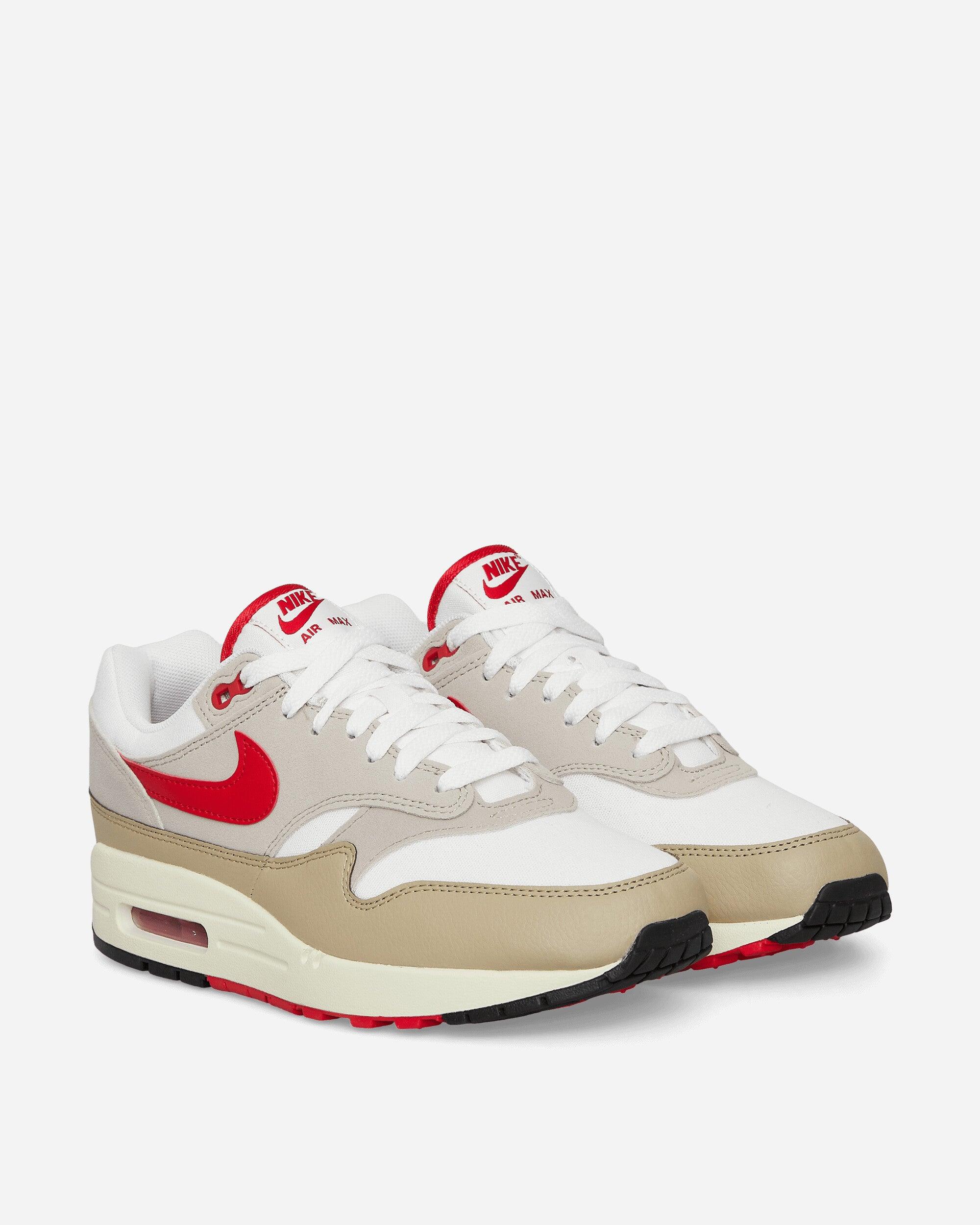 nike air max 1 white university red cool grey
