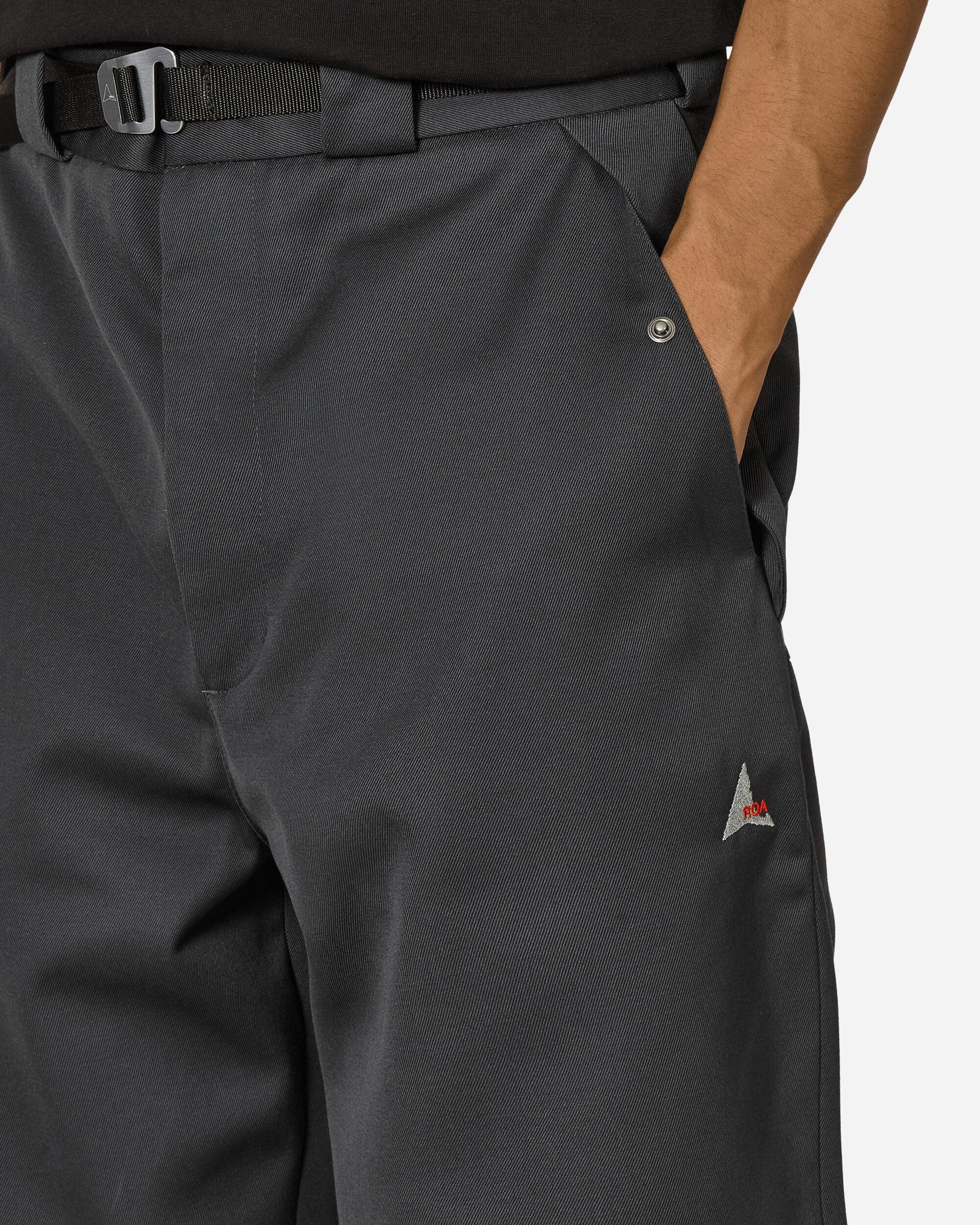 ROA Klopman Chino Pants Charcoal in Black for Men | Lyst UK