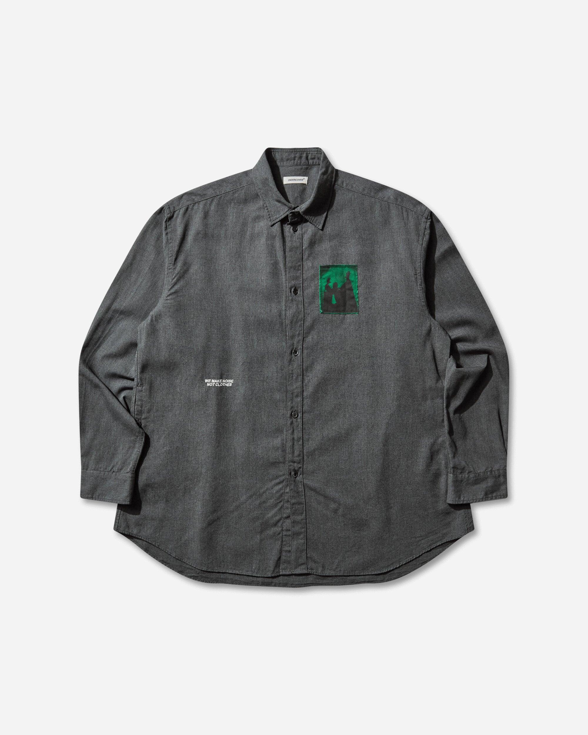 Undercover Men S Patch Longsleeve Shirt Charcoal in Gray for Men 