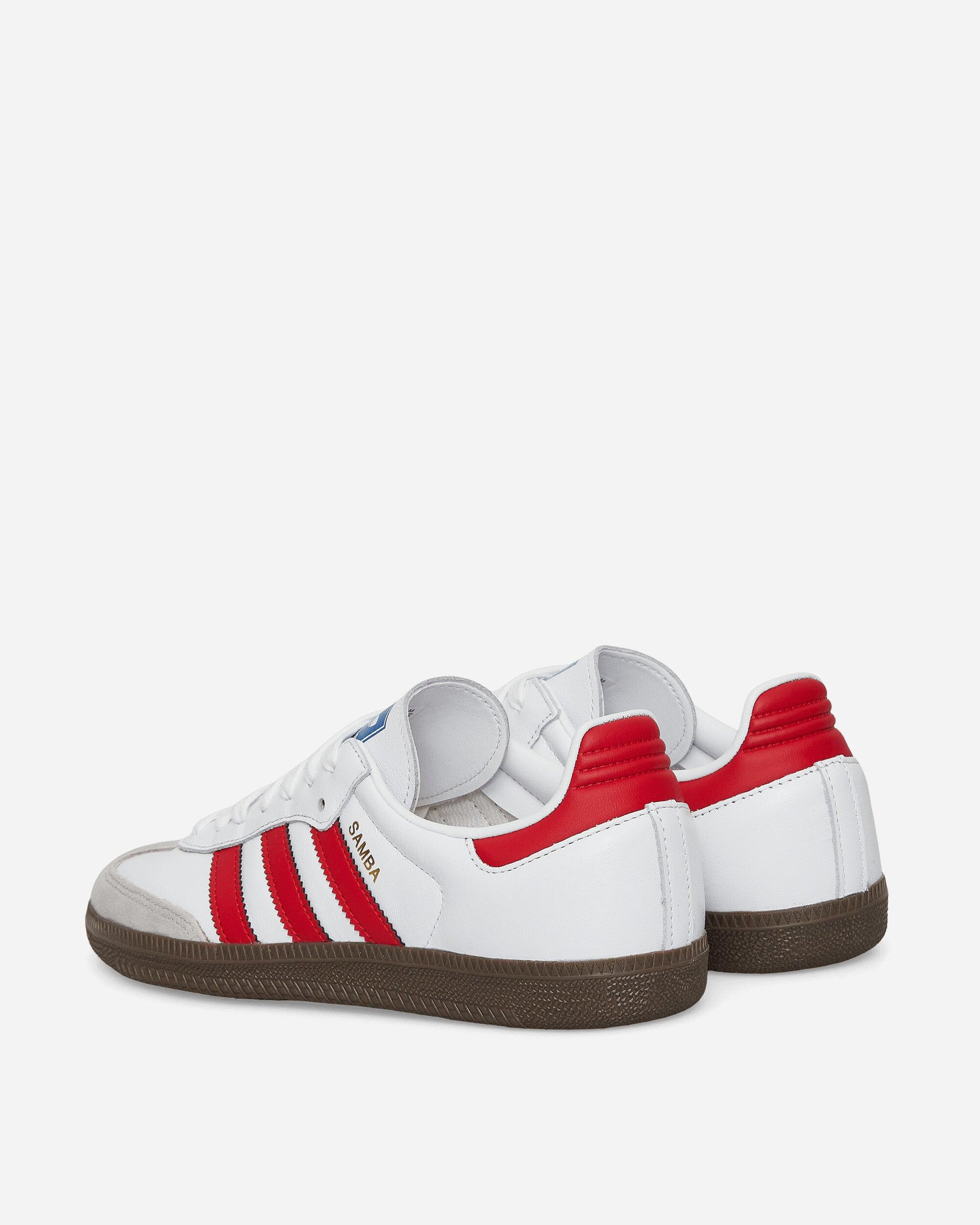 adidas Samba Og Sneakers Cloud Better Scarlet in White for