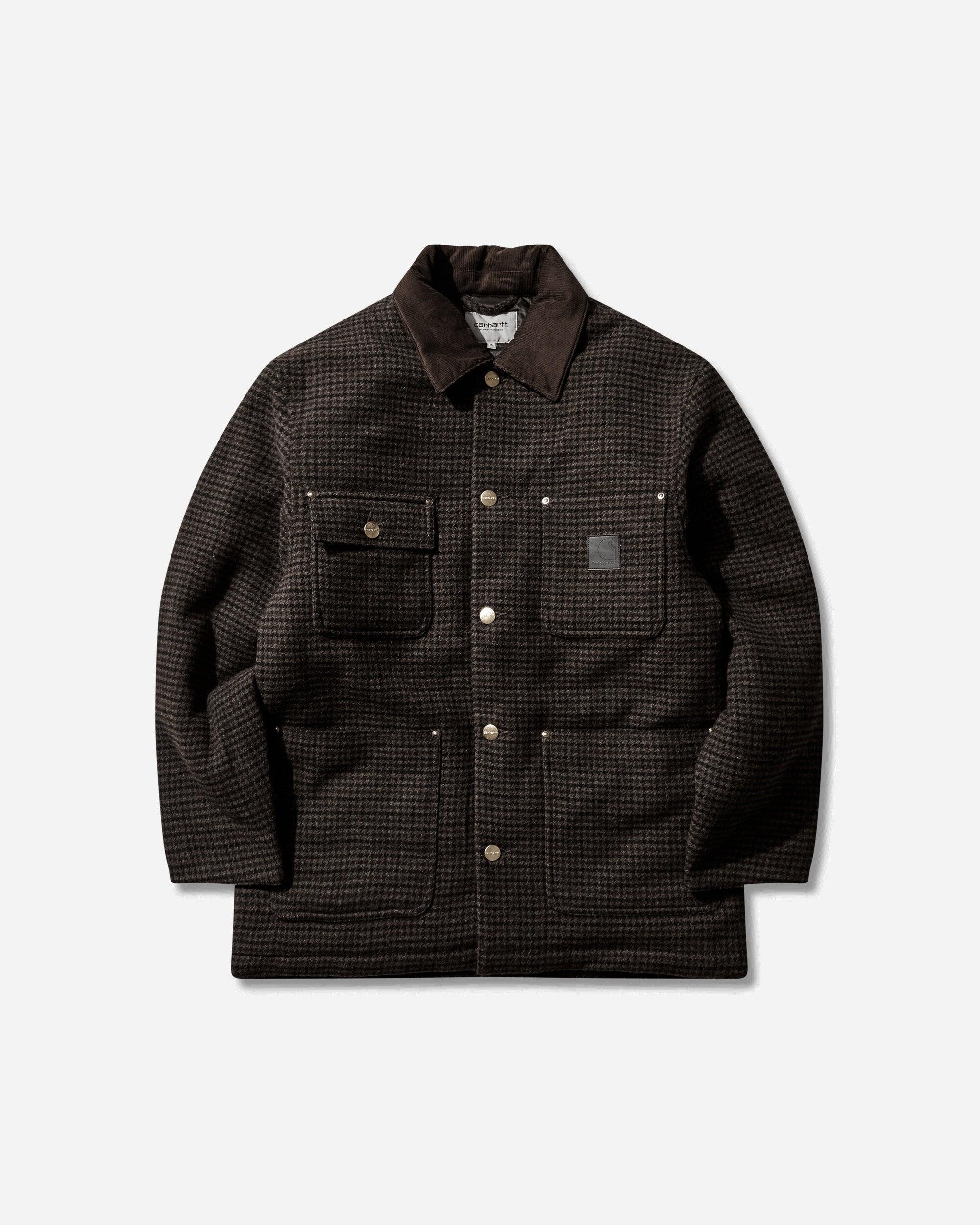 Carhartt Lowis Chore Coat Lowis Houndstooth Vitola Heather in 