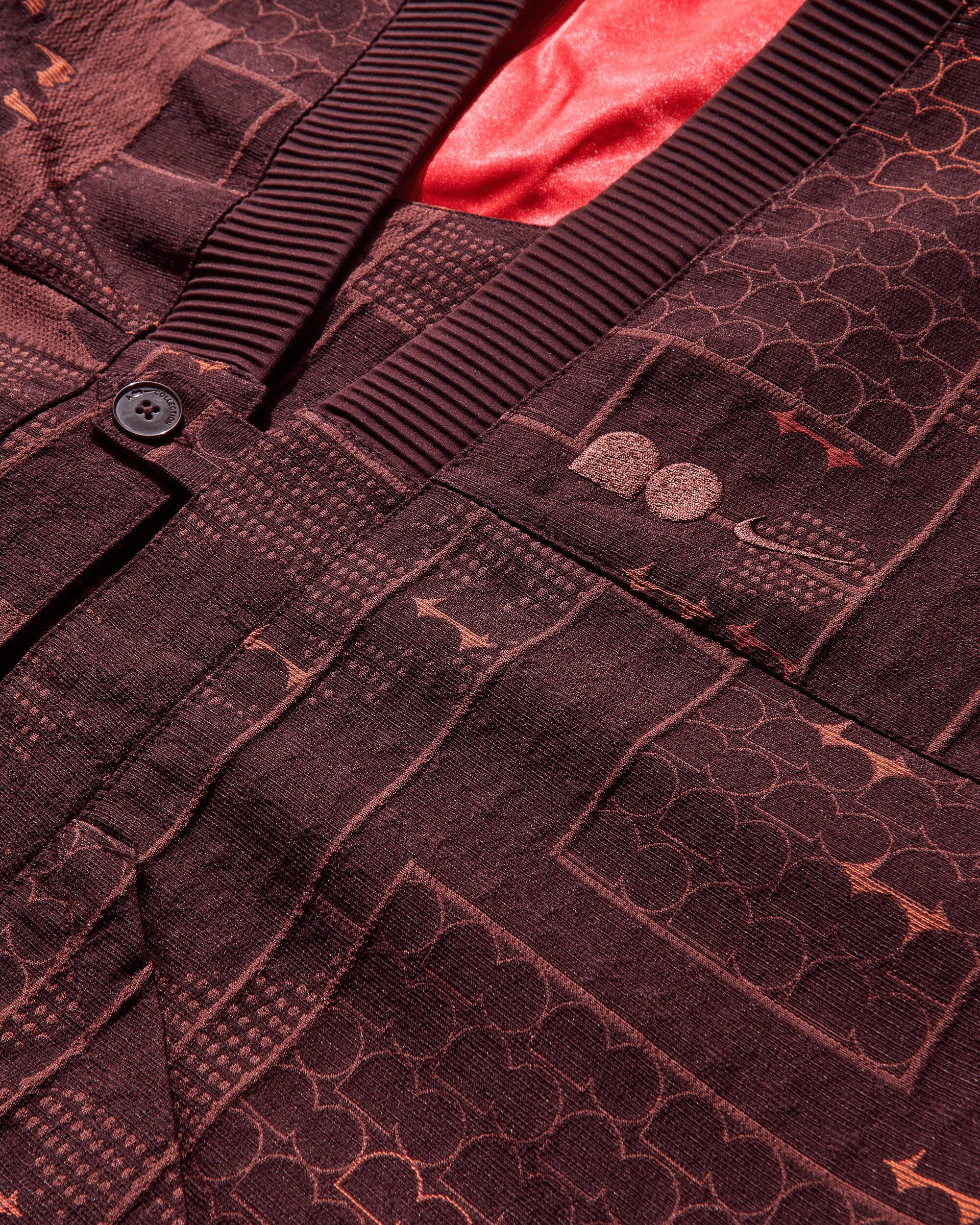 Nike S Naomi Osaka Jacquard Jacket Burgundy Crush in Red | Lyst