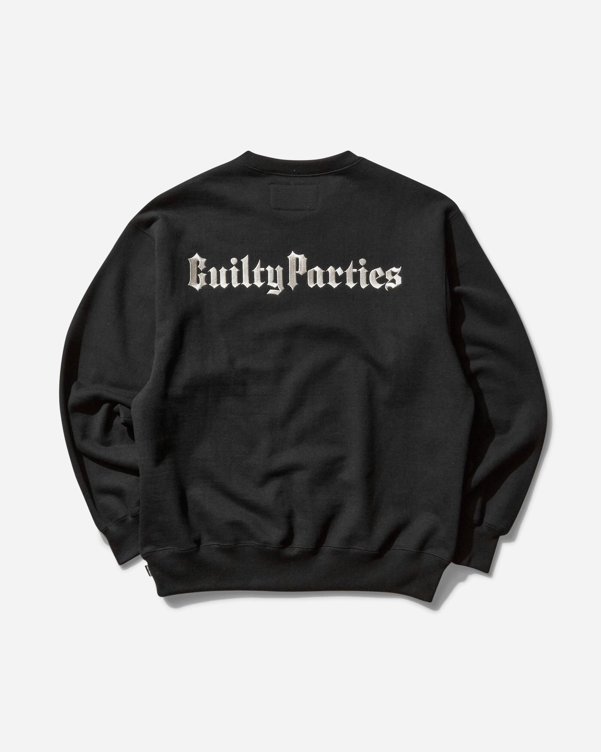 トップス WACKO MARIA HEAVY WEIGHT CREW NECK BLACK WACKO MARIA Heavy Weight Crew Neck Sweatshirt in Black | FWRD