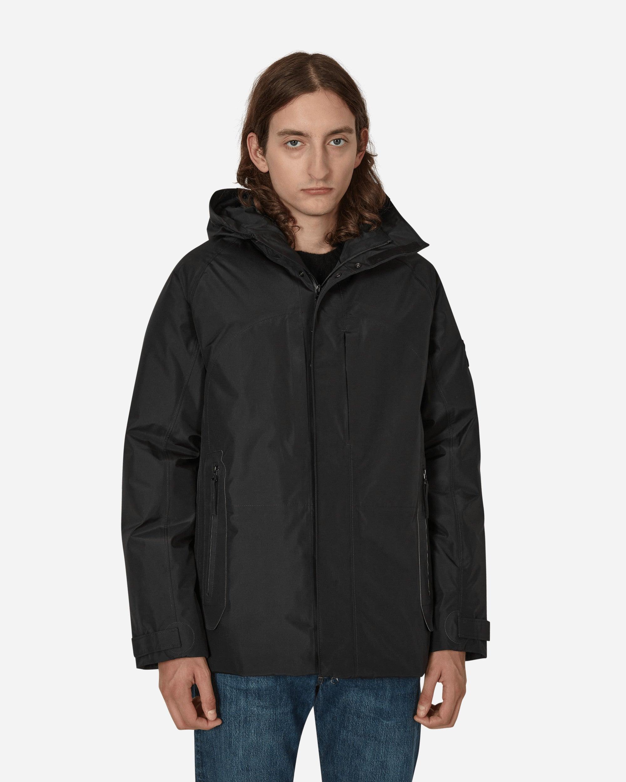 Stone Island Synthetic 3l Gore-tex Down Jacket in Black for Men | Lyst