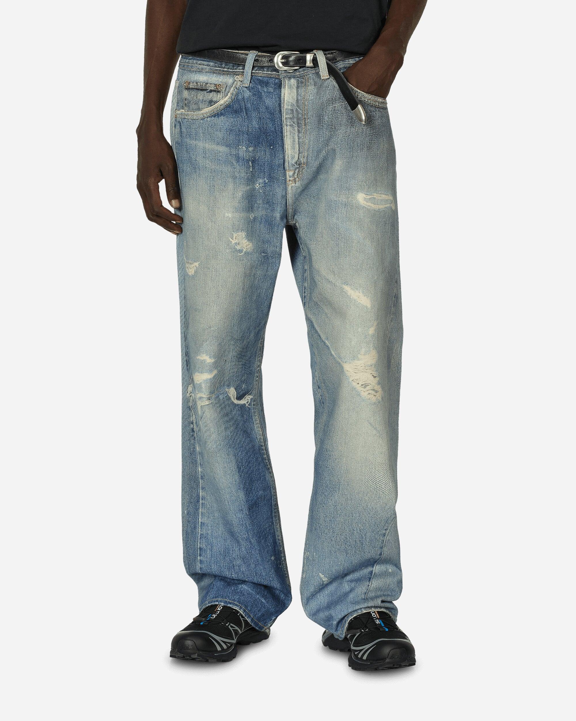 Our Legacy Third Cut Jeans Digital Denim Print in Blue for Men | Lyst