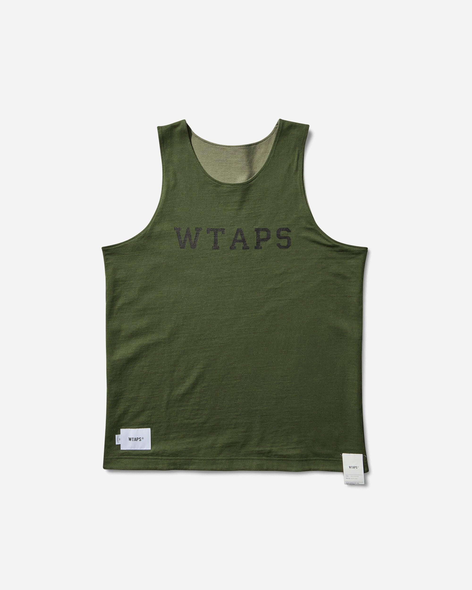トップス WTAPS Sign / Tank Top / Cotton OliveDrab WTAPS Sign / Tank Top / Cotton 