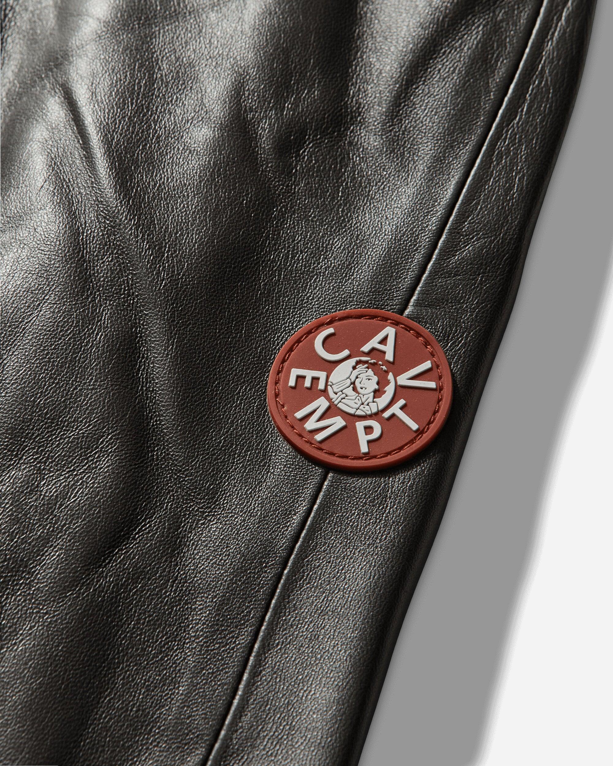 C.E owner's manual ZINE ほぼ未使用 cav empt Cav Empt S Leather Zip Jacket in Black for Men | Lyst UK