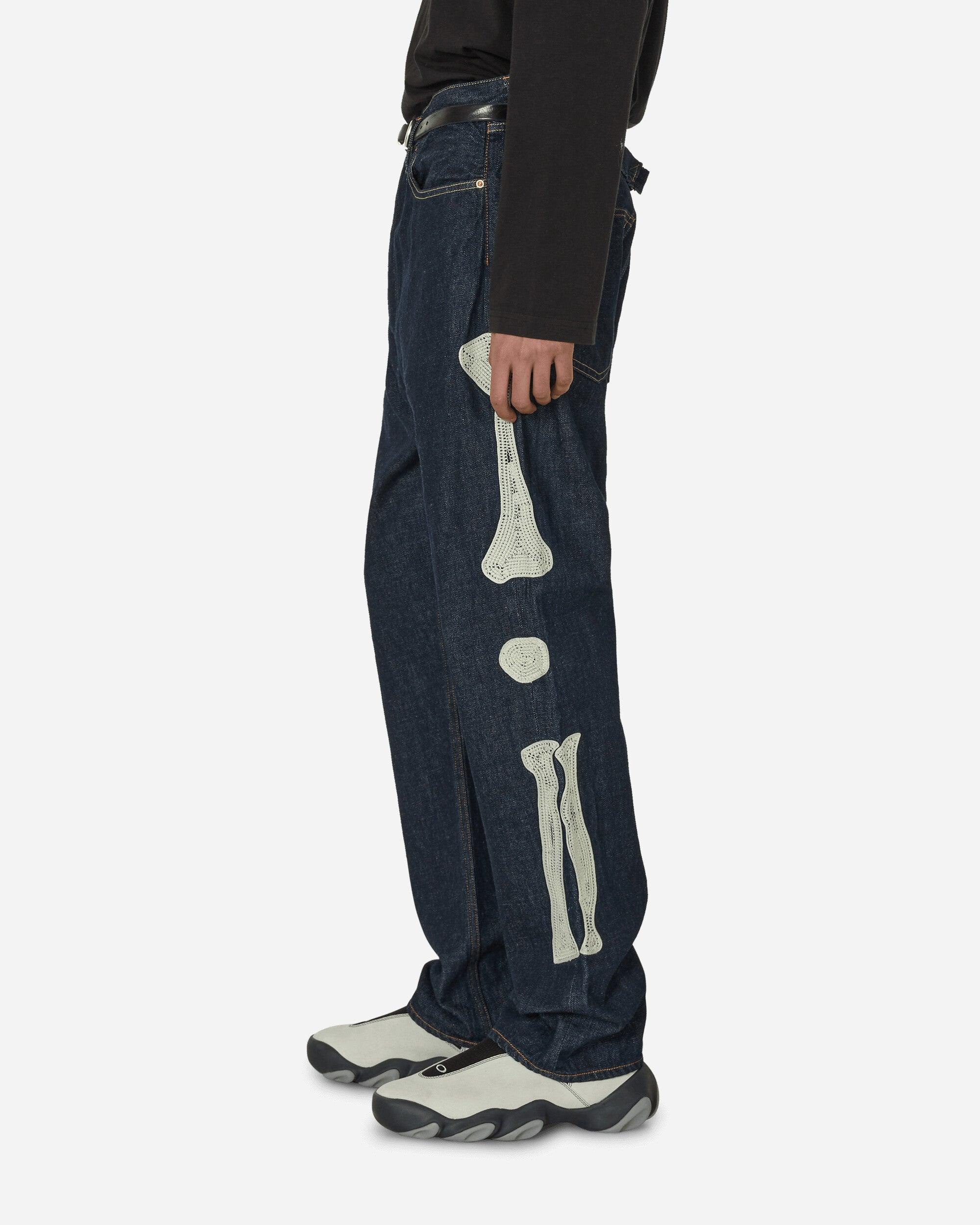 Kapital 12.5Oz Denim Mexican Tuxedo 5P Okagilly Pants in Kapital 12.5Oz Denim Mexican Tuxedo 5P Okagilly Pants in
