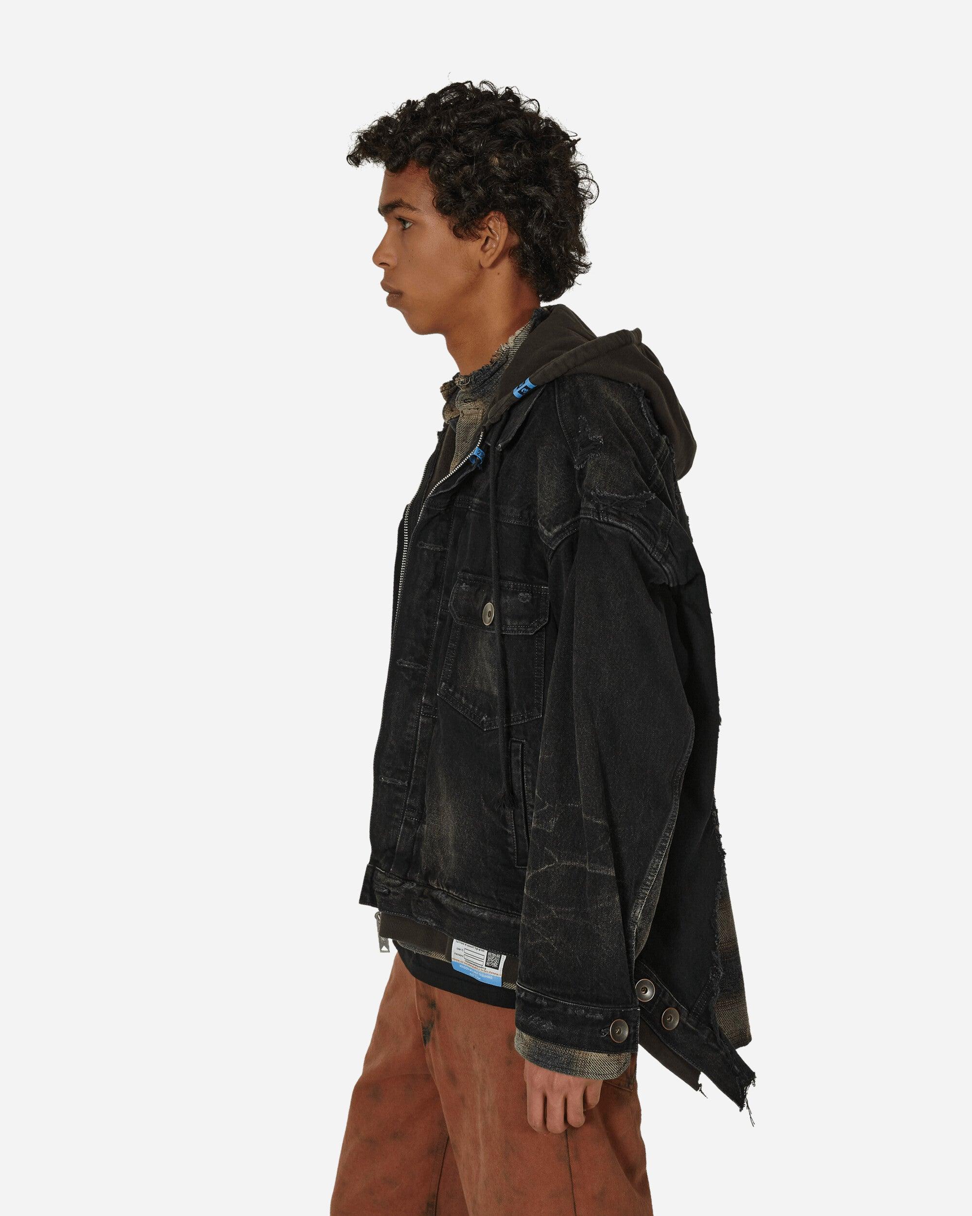Maison Mihara Yasuhiro Mix Layered Denim Jacket in Black for Men Lyst UK