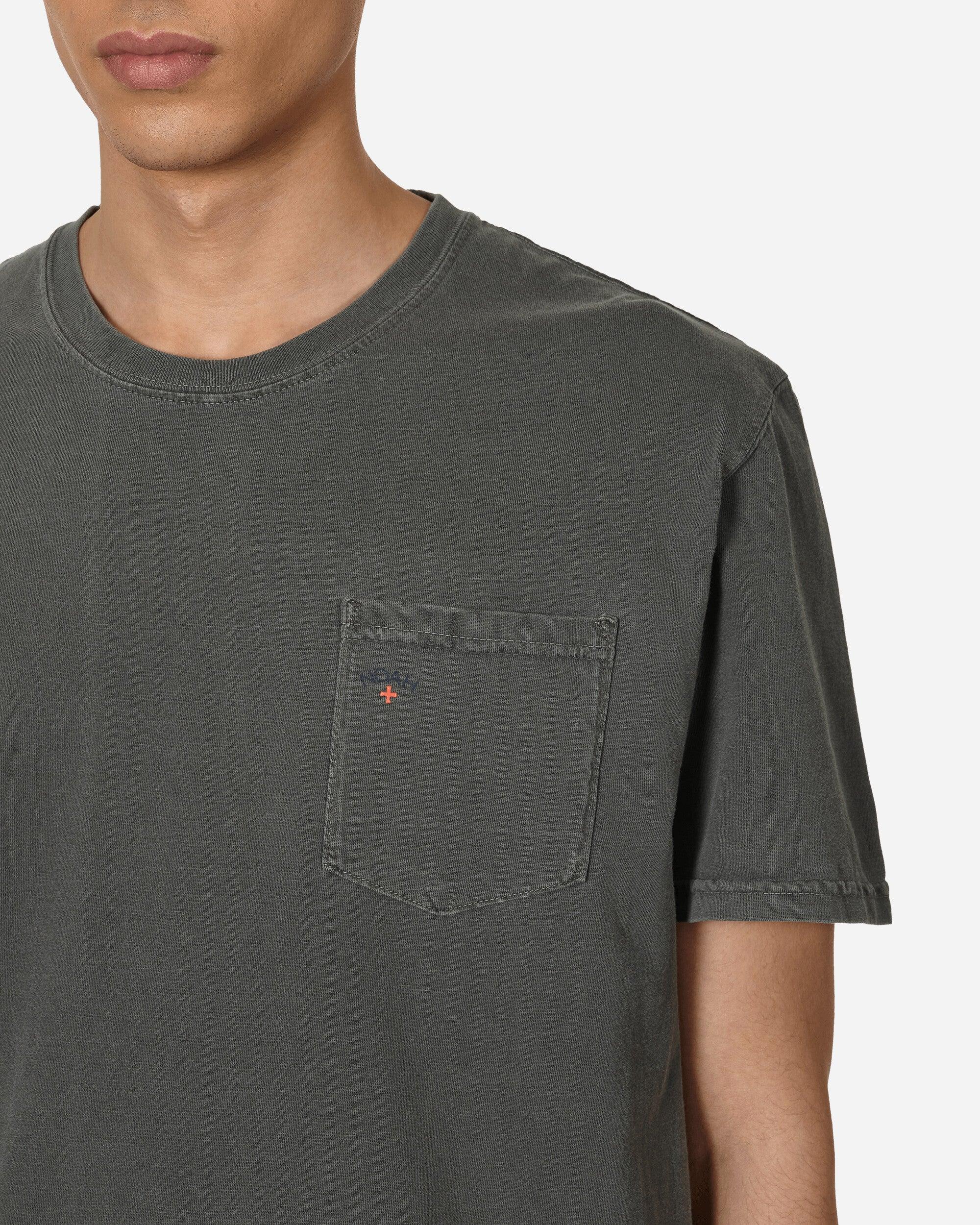 Noah Core Logo Pocket T-shirt Pepper in Gray for Men | Lyst