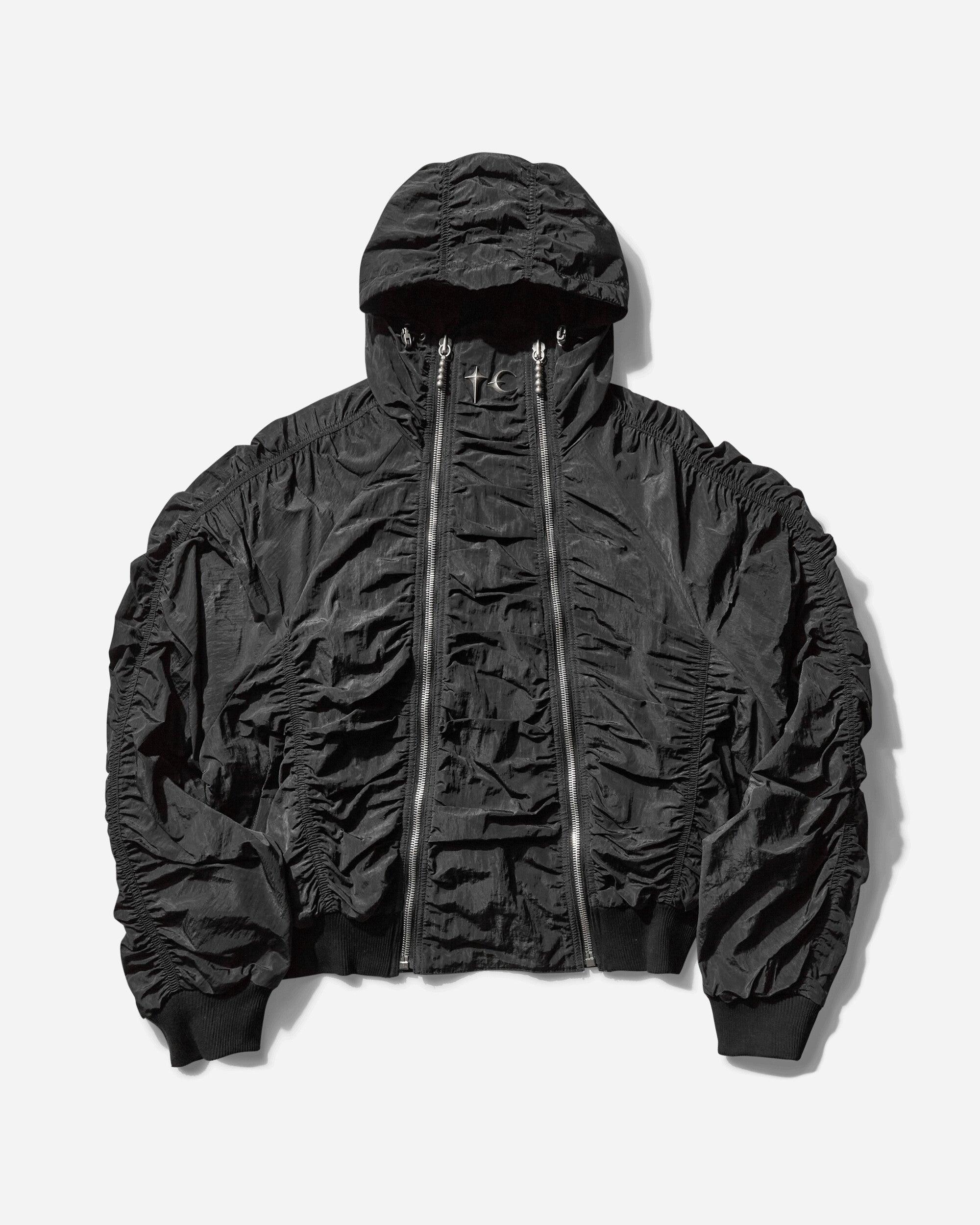 THUG CLUB Men S Scarred Double Flying Bio Jacket in Black for Men