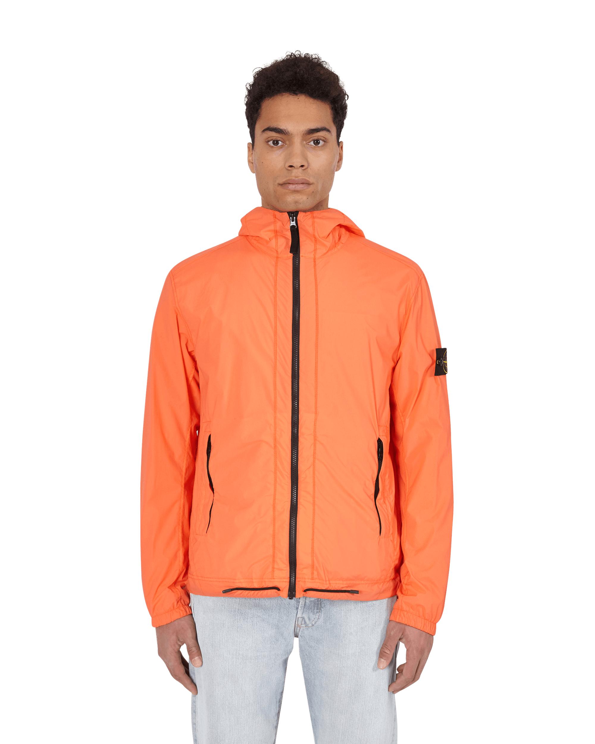 Stone Island Skin Touch Jacket in Orange for Men | Lyst UK