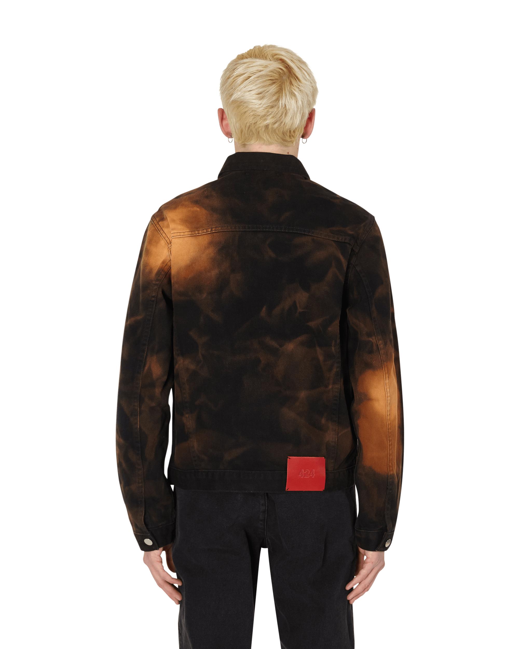 424 black denim jacket
