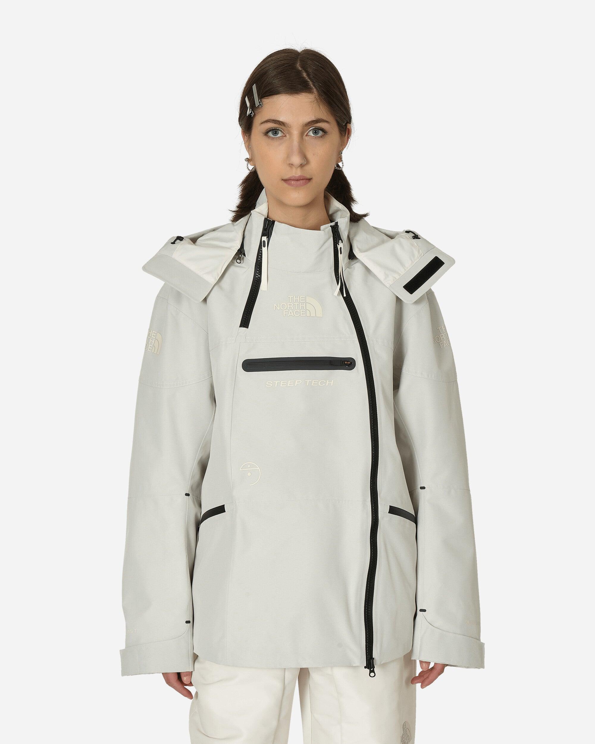 The North Face Rmst Steep Tech Gore-Tex Work Jacket in White The North Face Rmst Steep Tech Gore-Tex Work Jacket in White